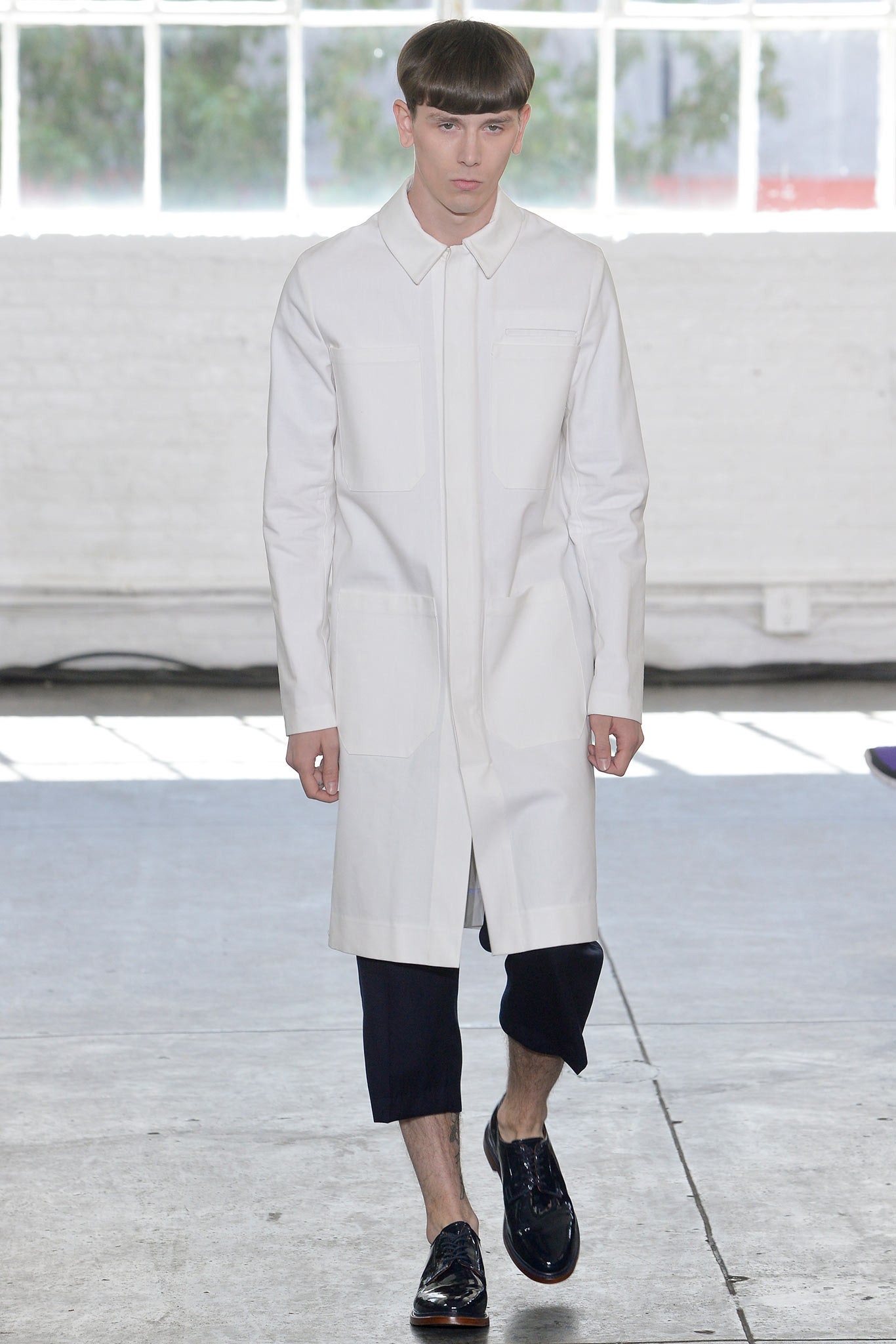 Duckie Brown S/S 14 Menswear Look 1