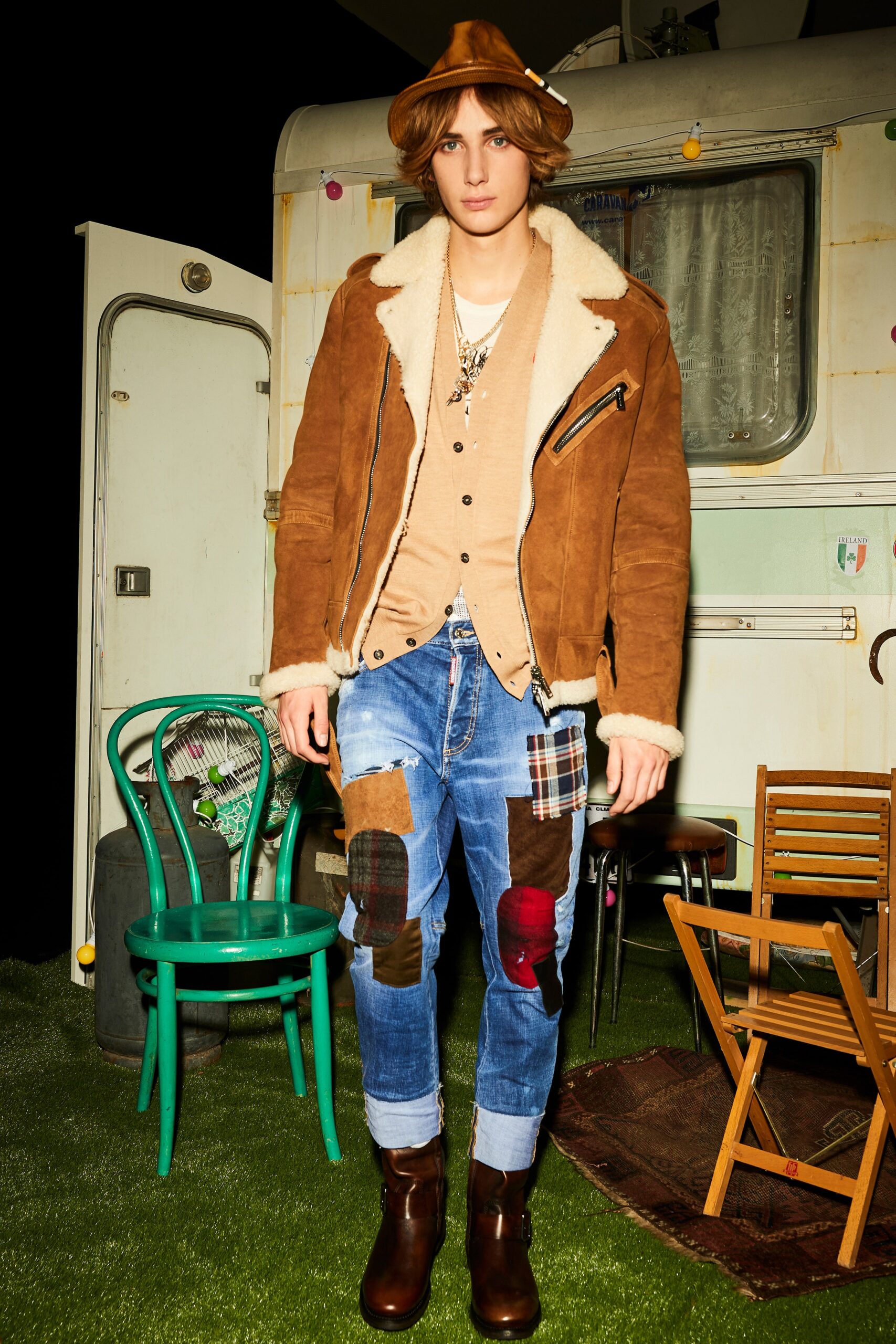 Dsquared2 F/W 21 Menswear Look 3