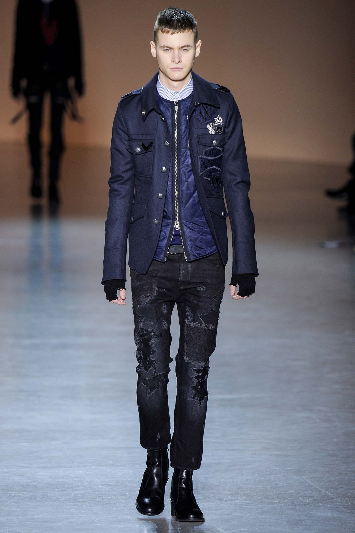 Diesel Black Gold F/W 15 Menswear Look 1