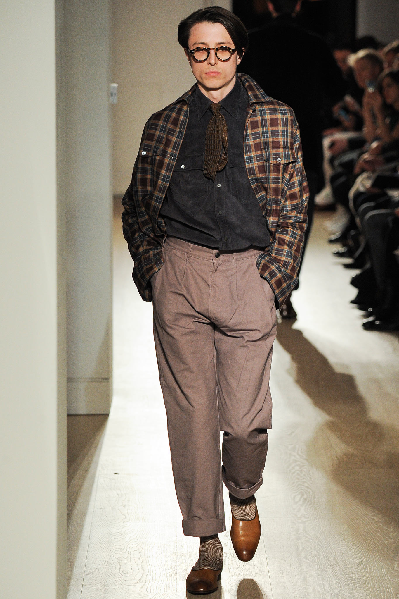 Dunhill F/W 15 Menswear Look 1