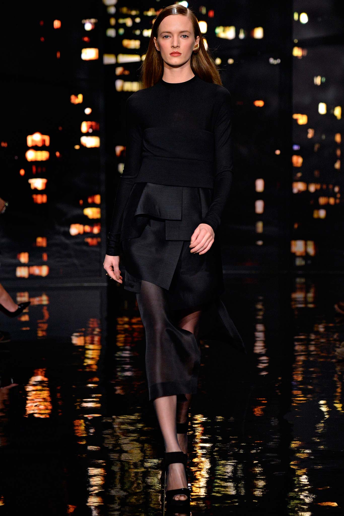 Donna Karan F/W 15 Look 17