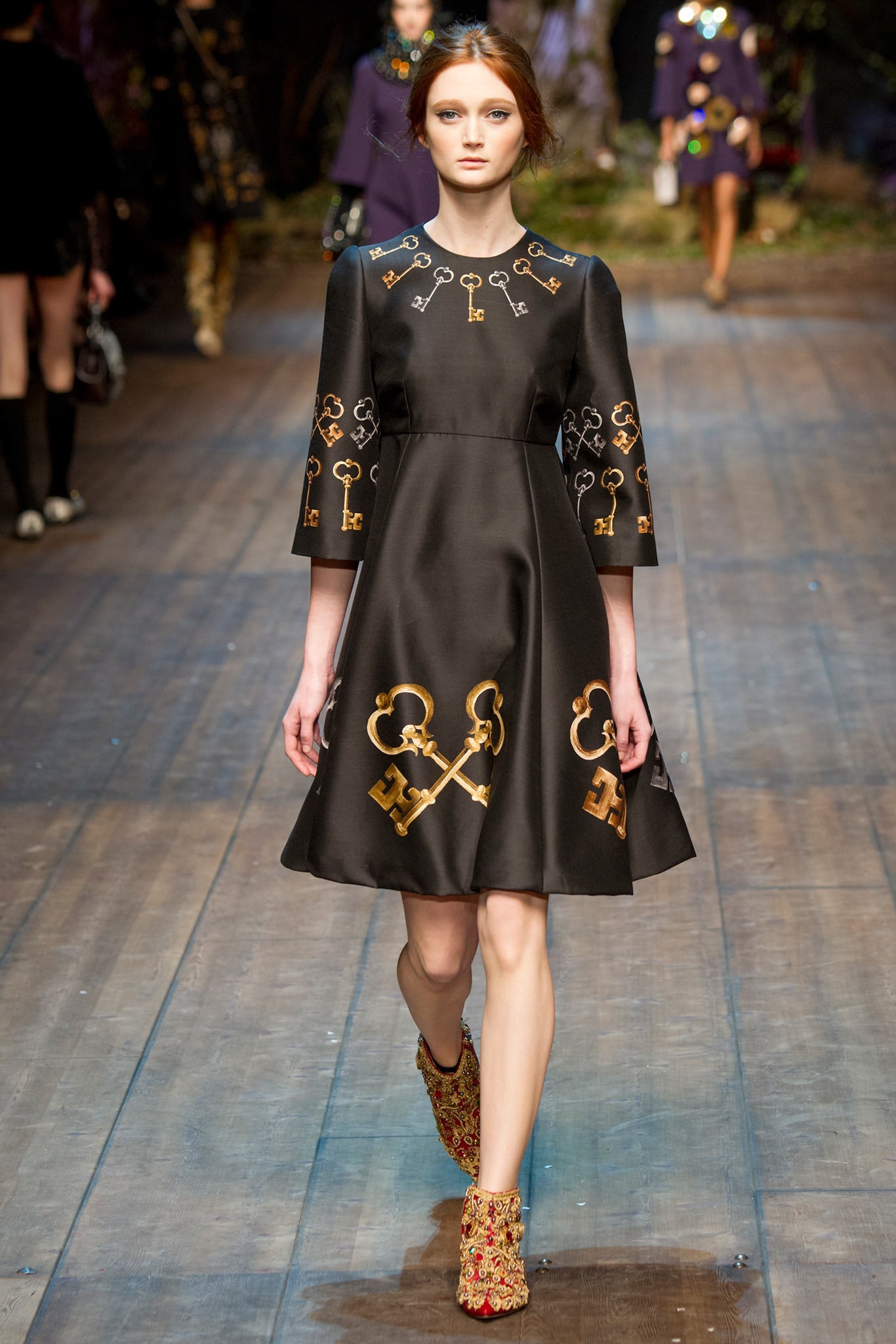 Dolce & Gabbana F/W 14 Look 56