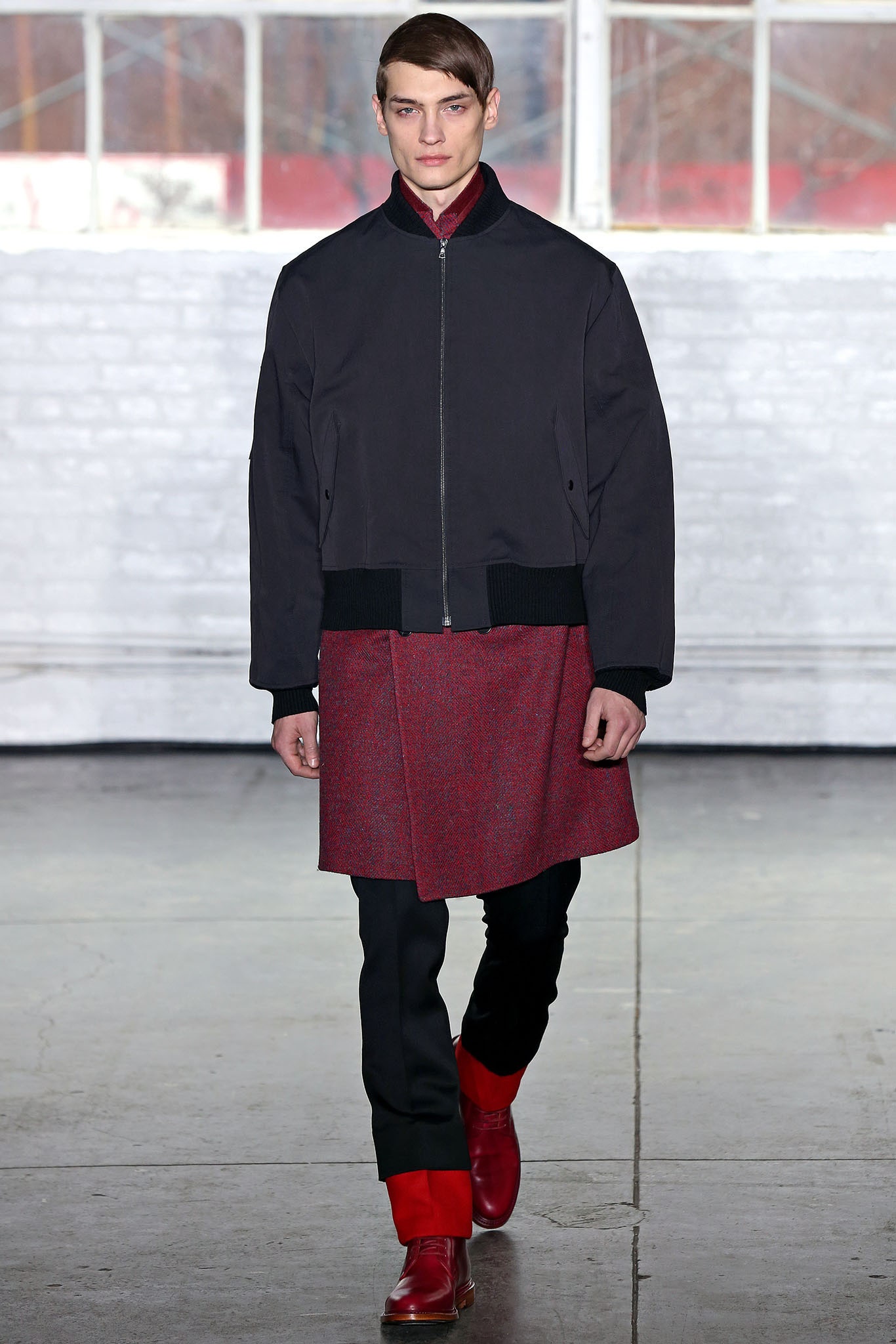 Duckie Brown F/W 13 Menswear Look 1