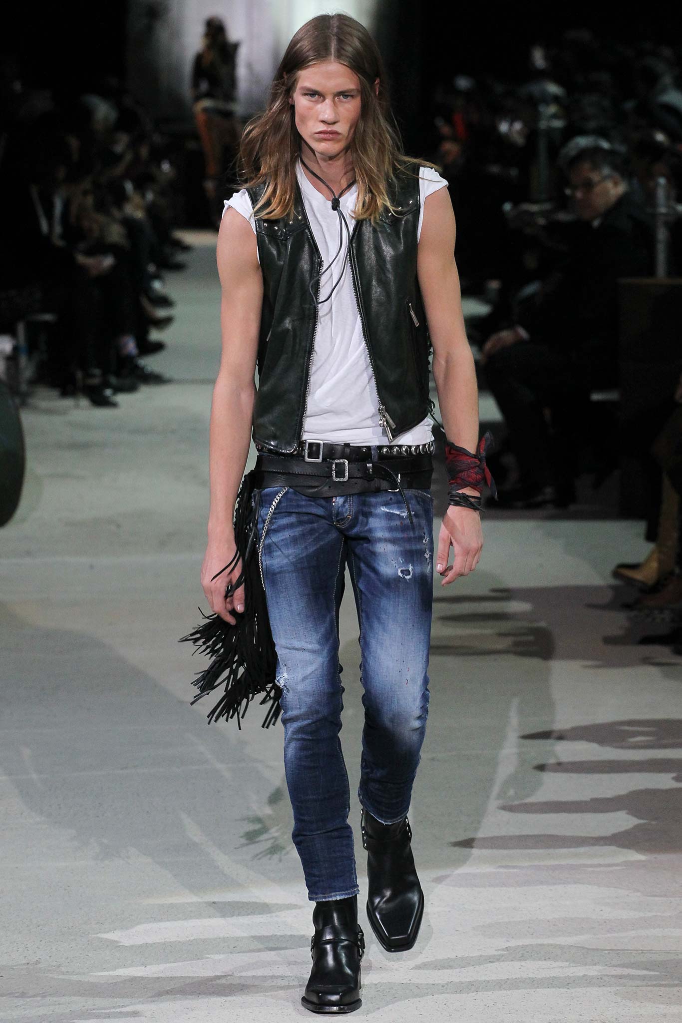 Dsquared2 F/W 15 Menswear Look 1