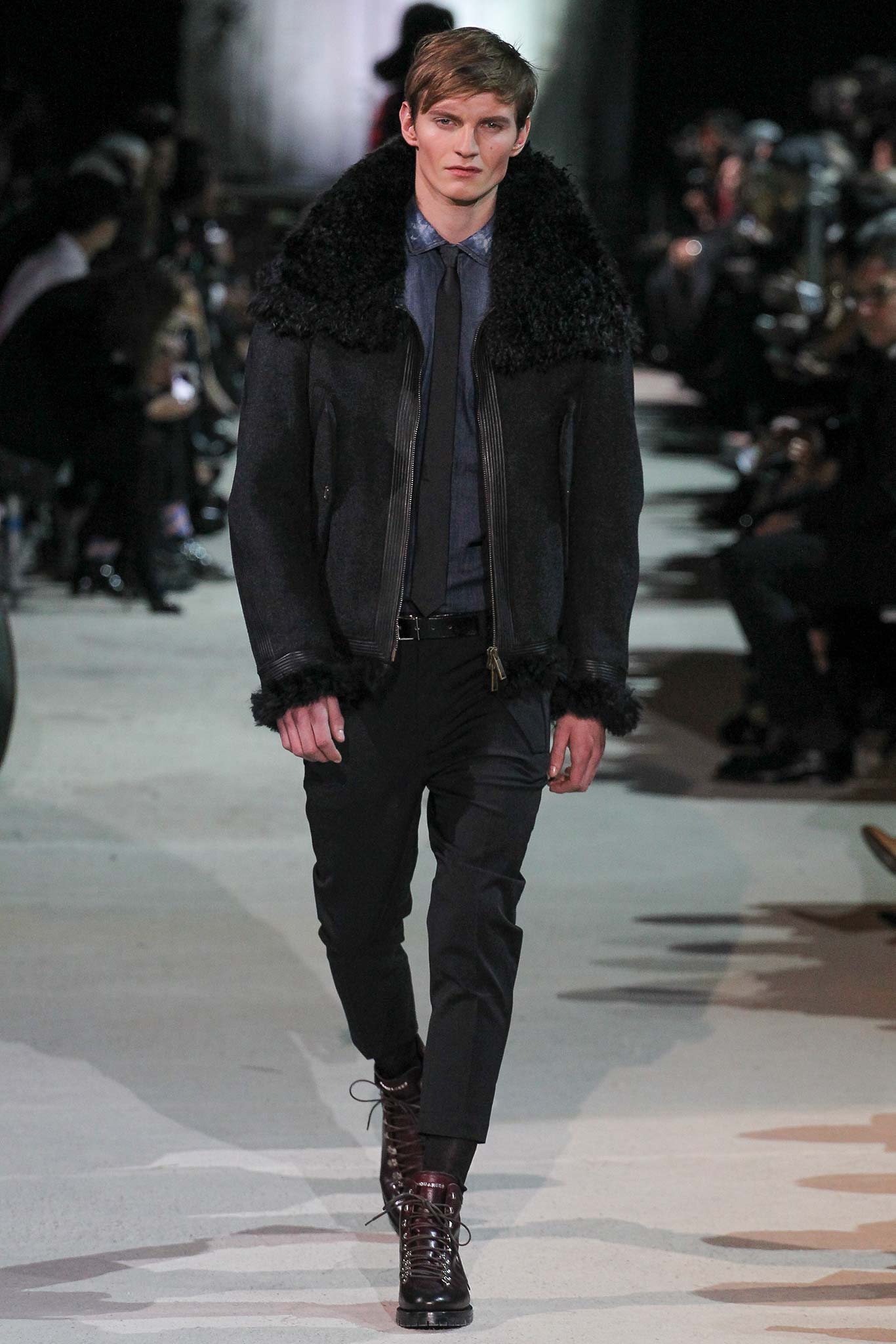 Dsquared2 F/W 15 Menswear Look 10
