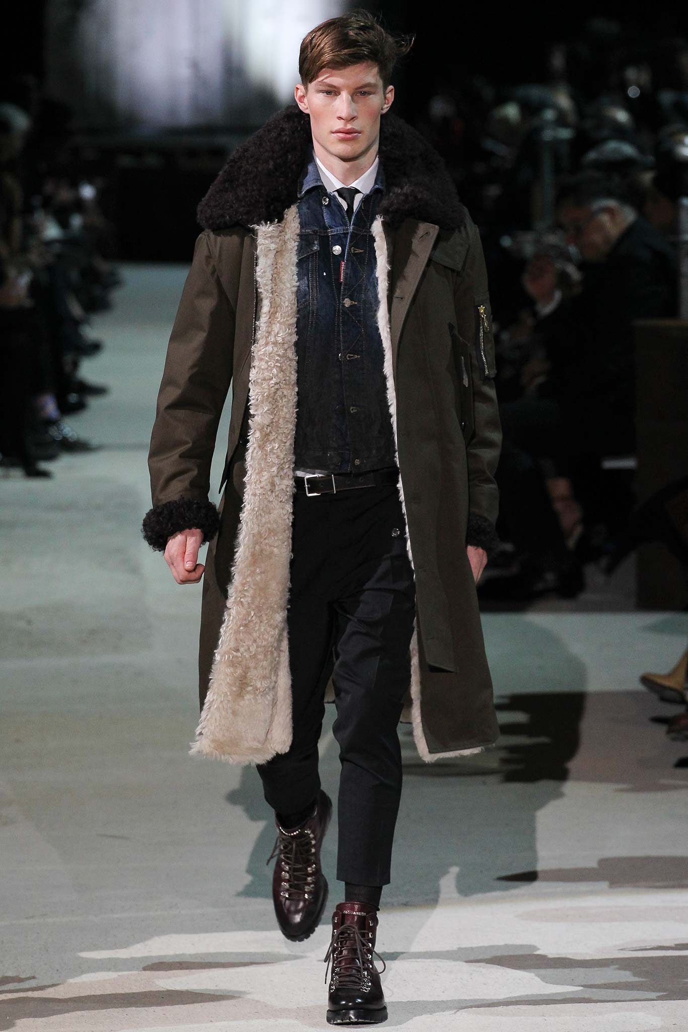 Dsquared2 F/W 15 Menswear Look 12