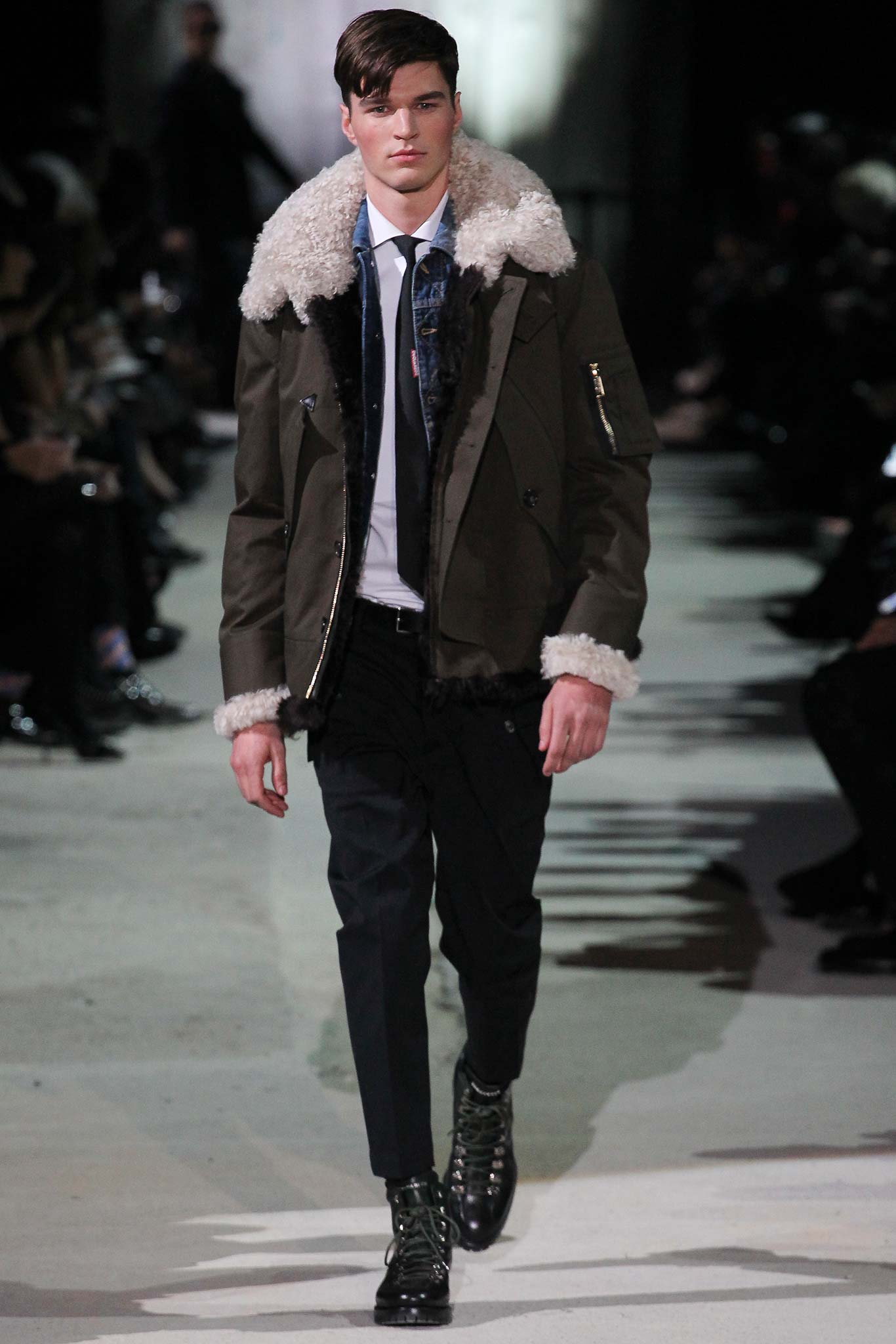 Dsquared2 F/W 15 Menswear Look 14