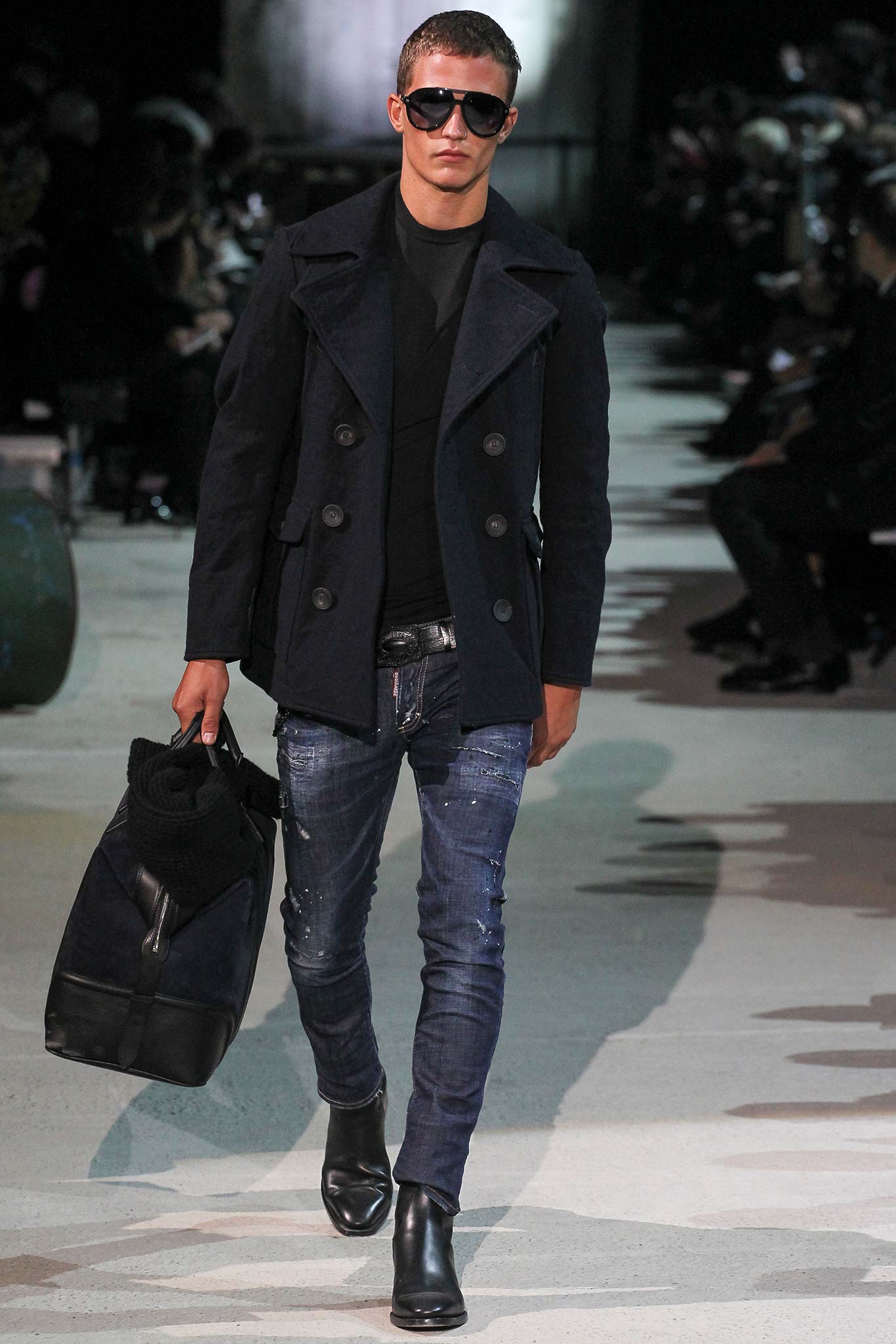 Dsquared2 F/W 15 Menswear Look 15