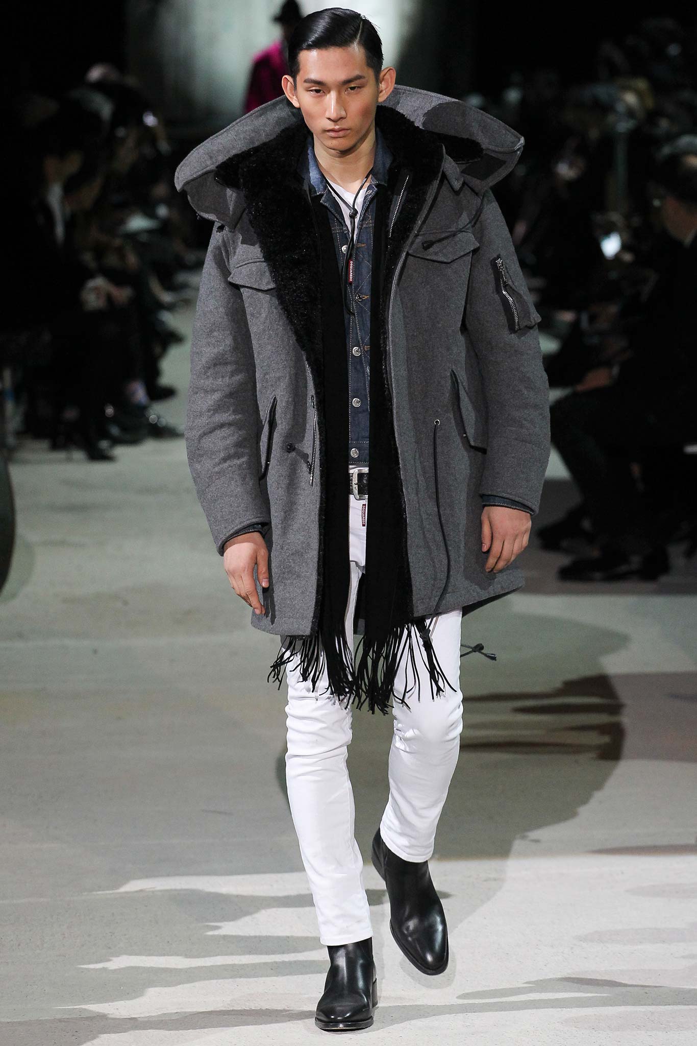 Dsquared2 F/W 15 Menswear Look 17