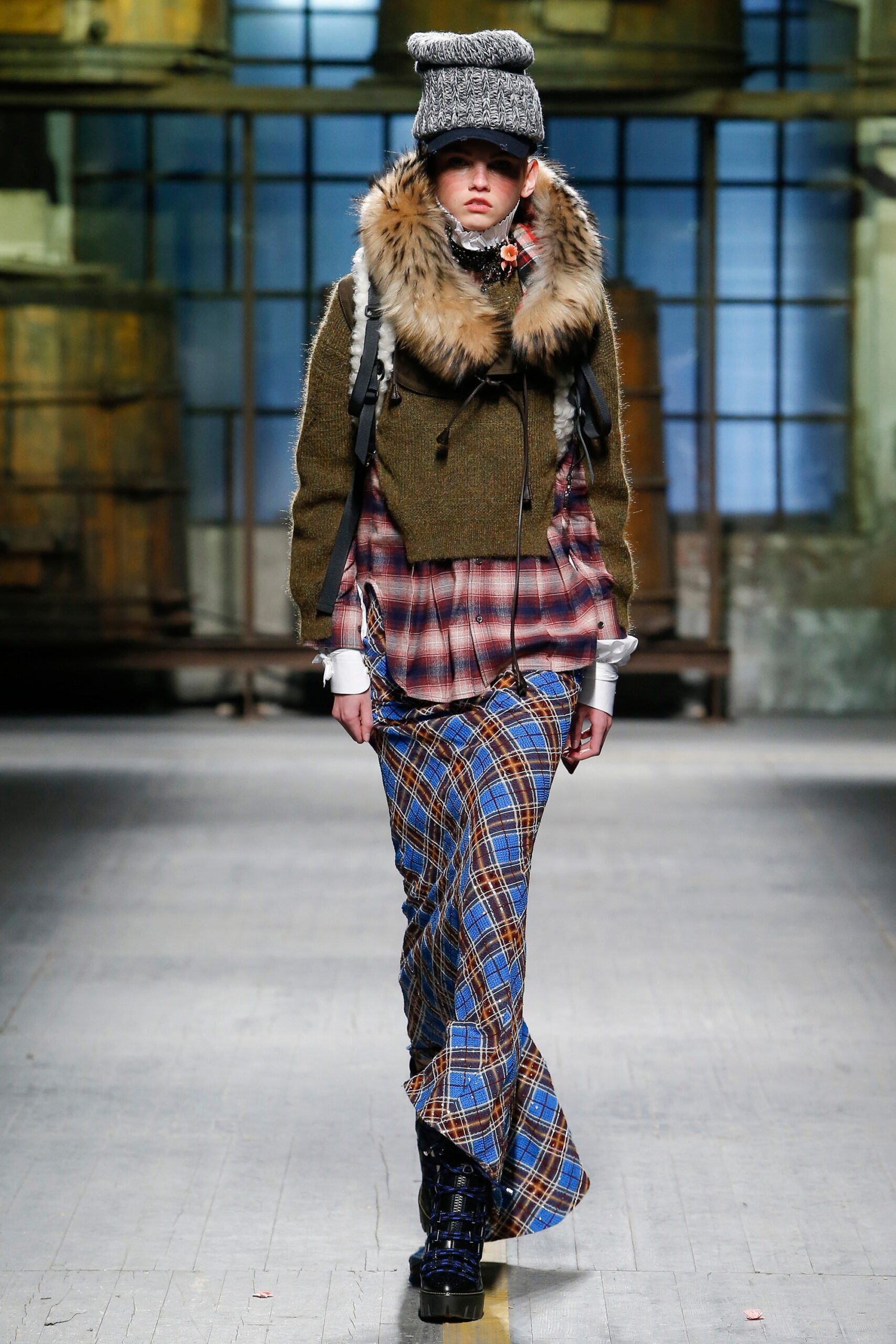 Dsquared2 F/W 17 Menswear Look 4