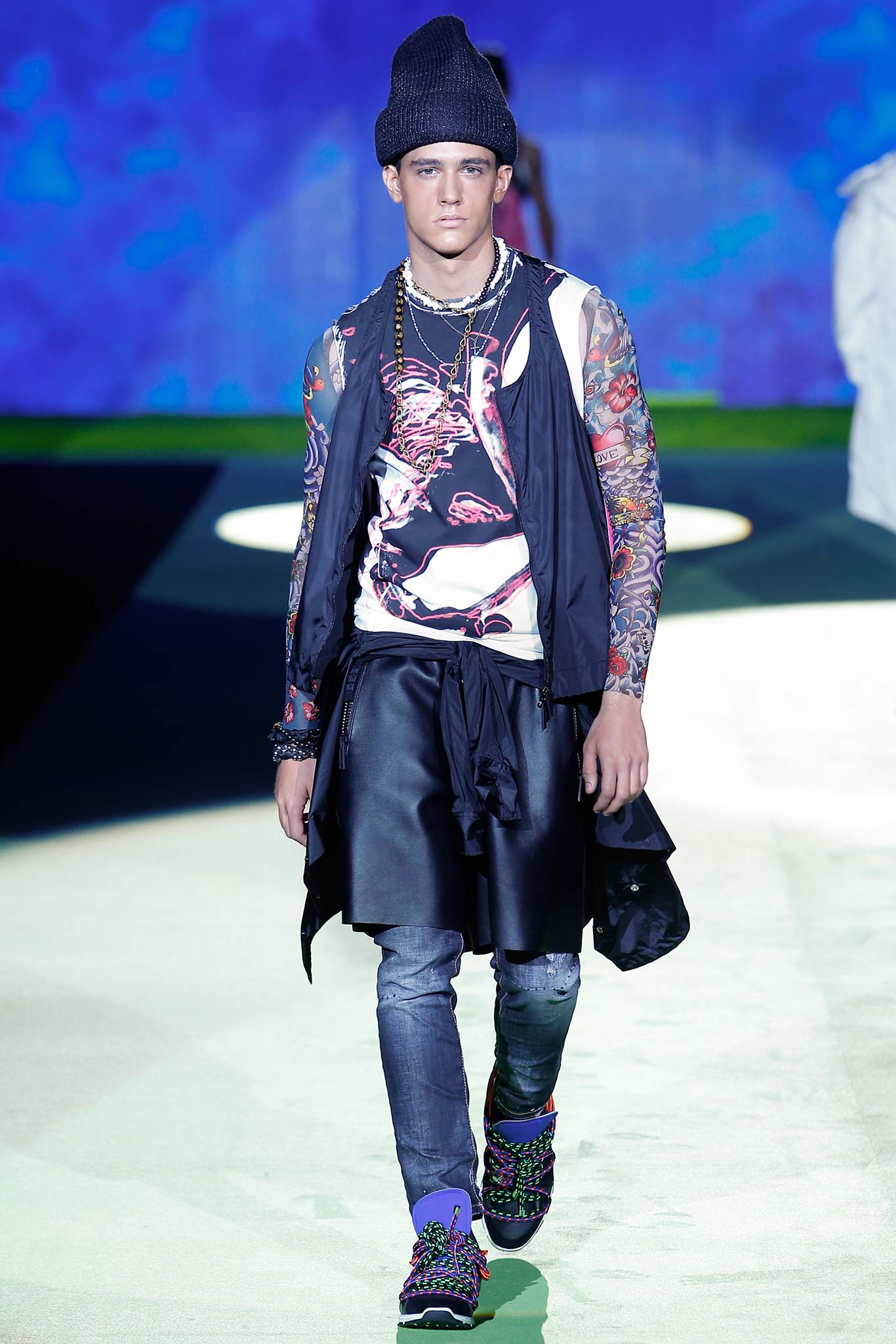 Dsquared2 S/S 16 Menswear Look 3