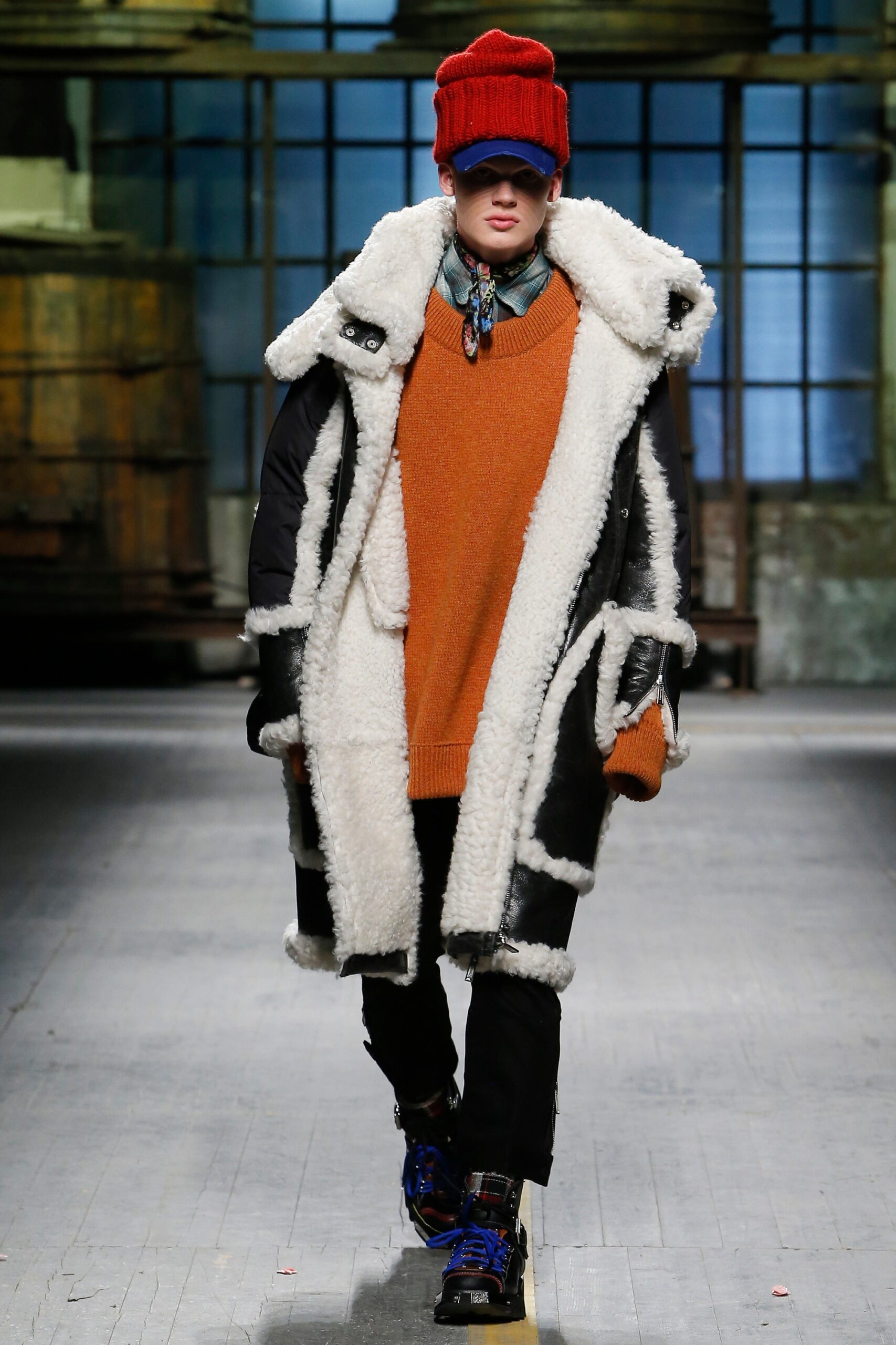 Dsquared2 F/W 17 Menswear Look 6