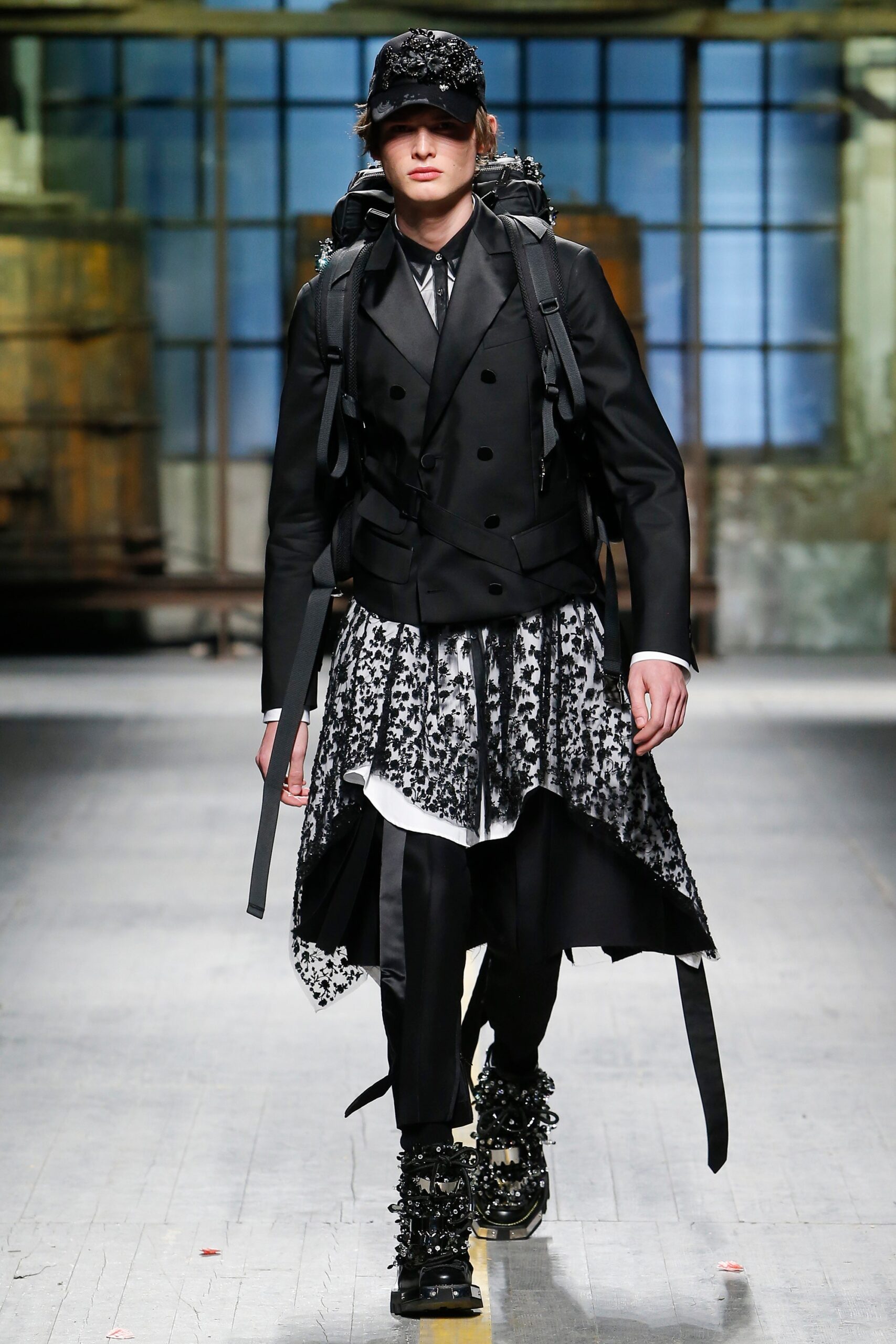Dsquared2 F/W 17 Menswear Look 18