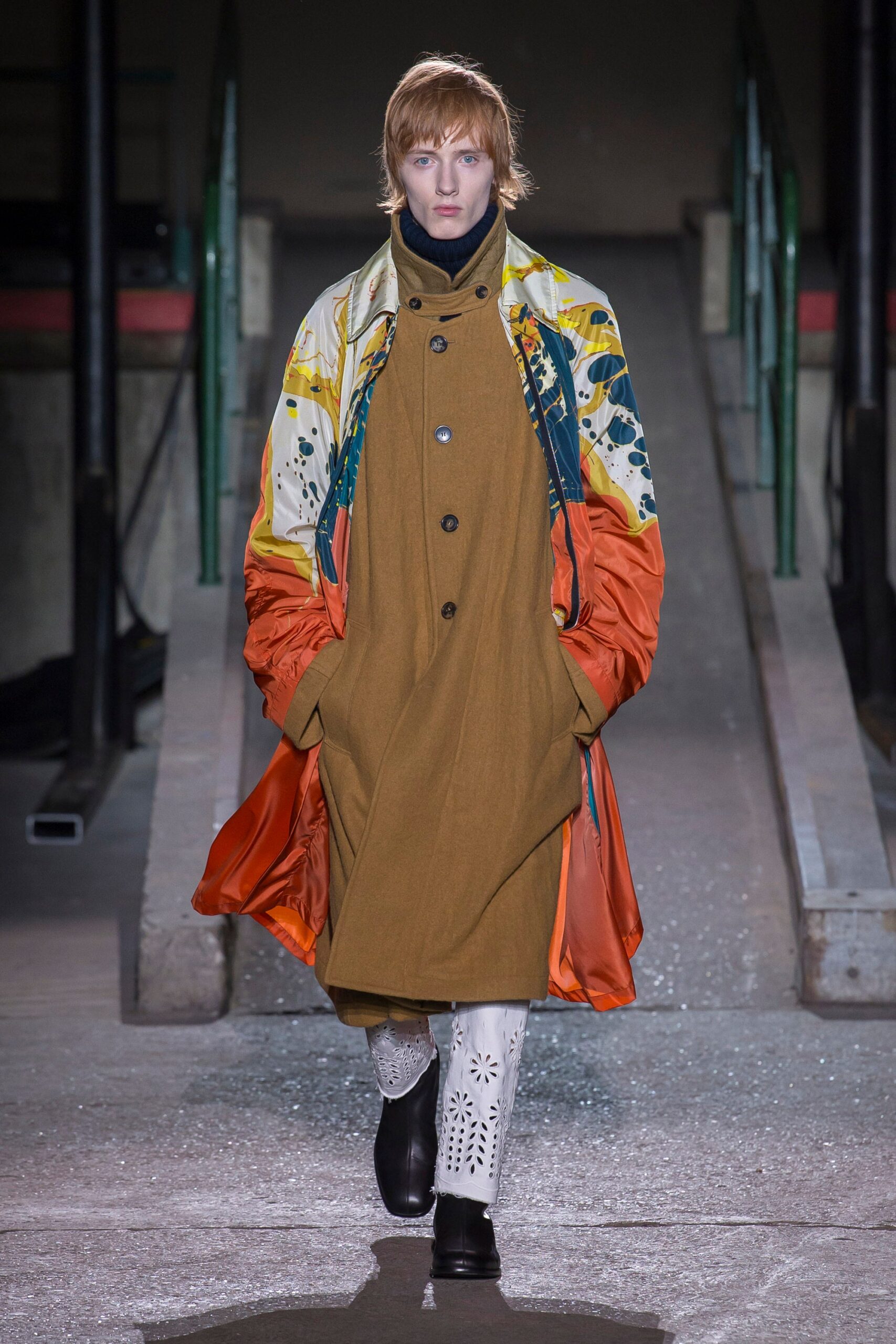 Dries Van Noten F/W 18 Menswear Look 15