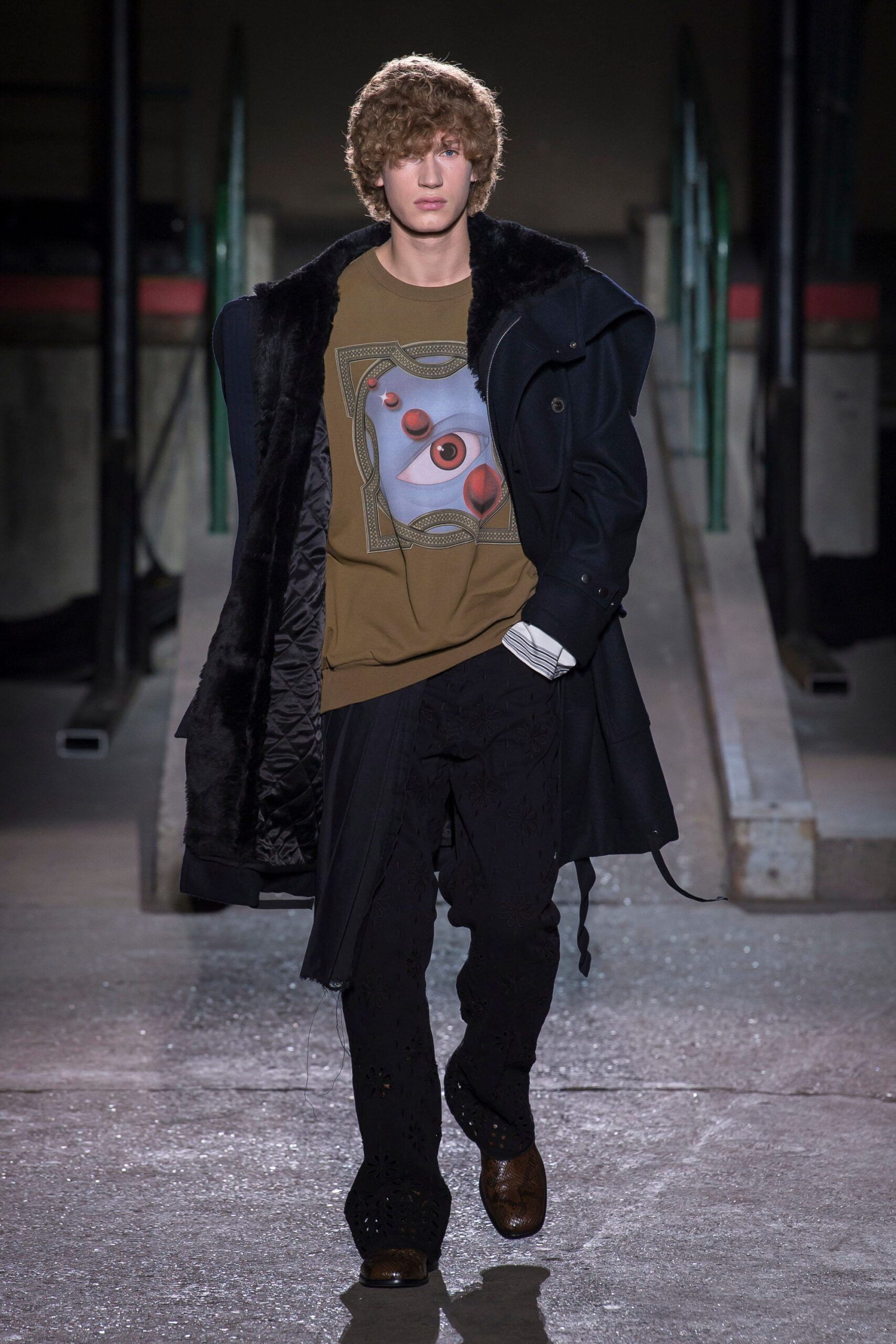 Dries Van Noten F/W 18 Menswear Look 42