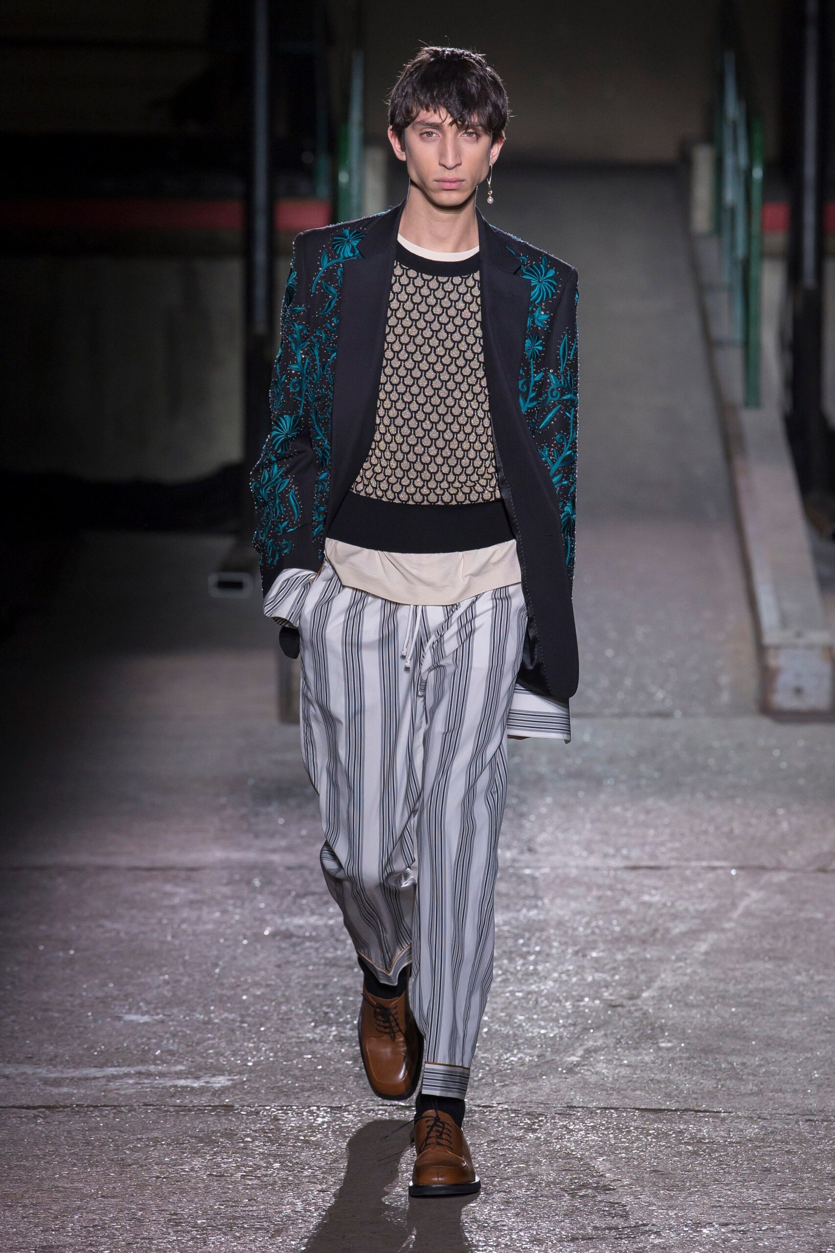 Dries Van Noten F/W 18 Menswear Look 45