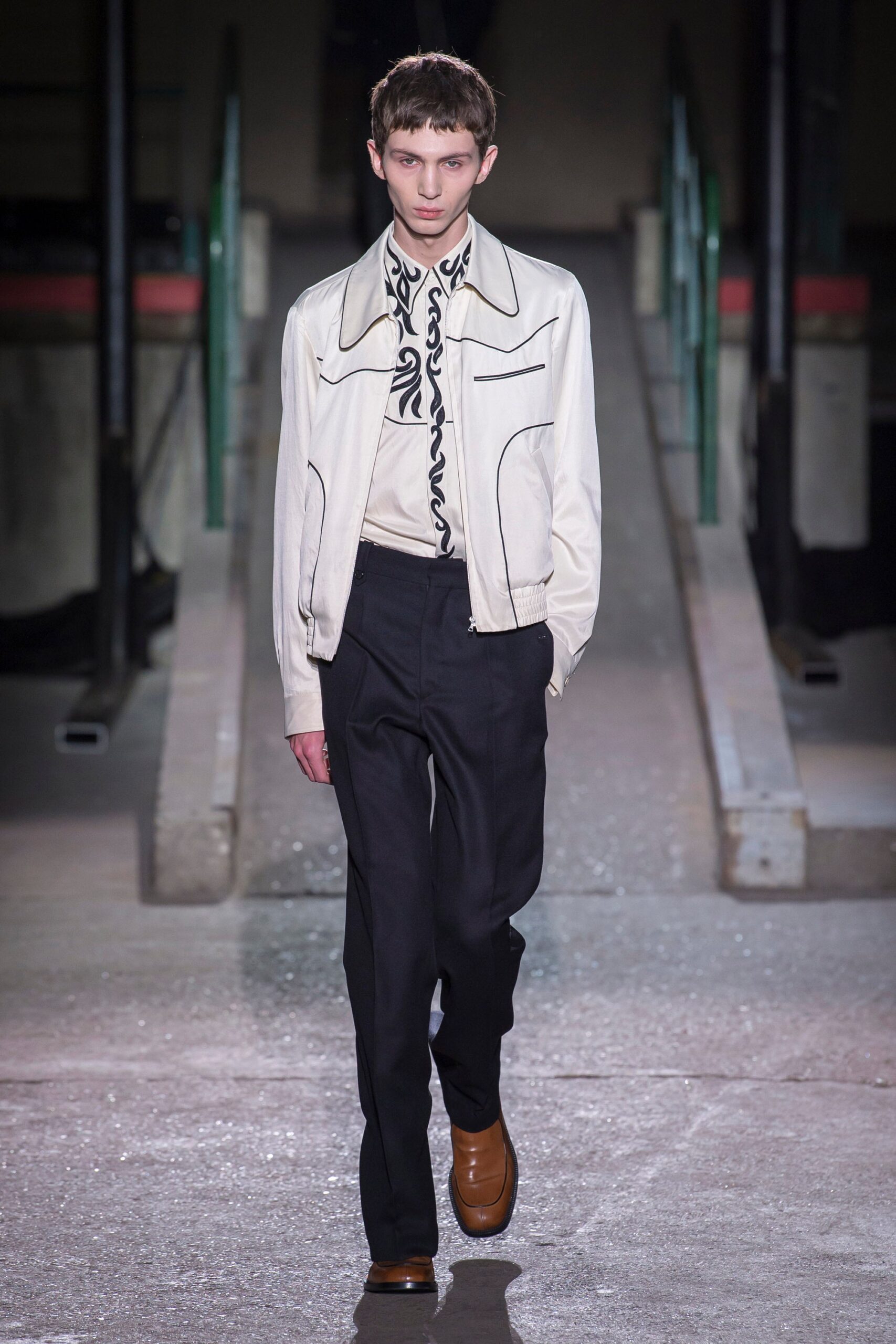 Dries Van Noten F/W 18 Menswear Look 49