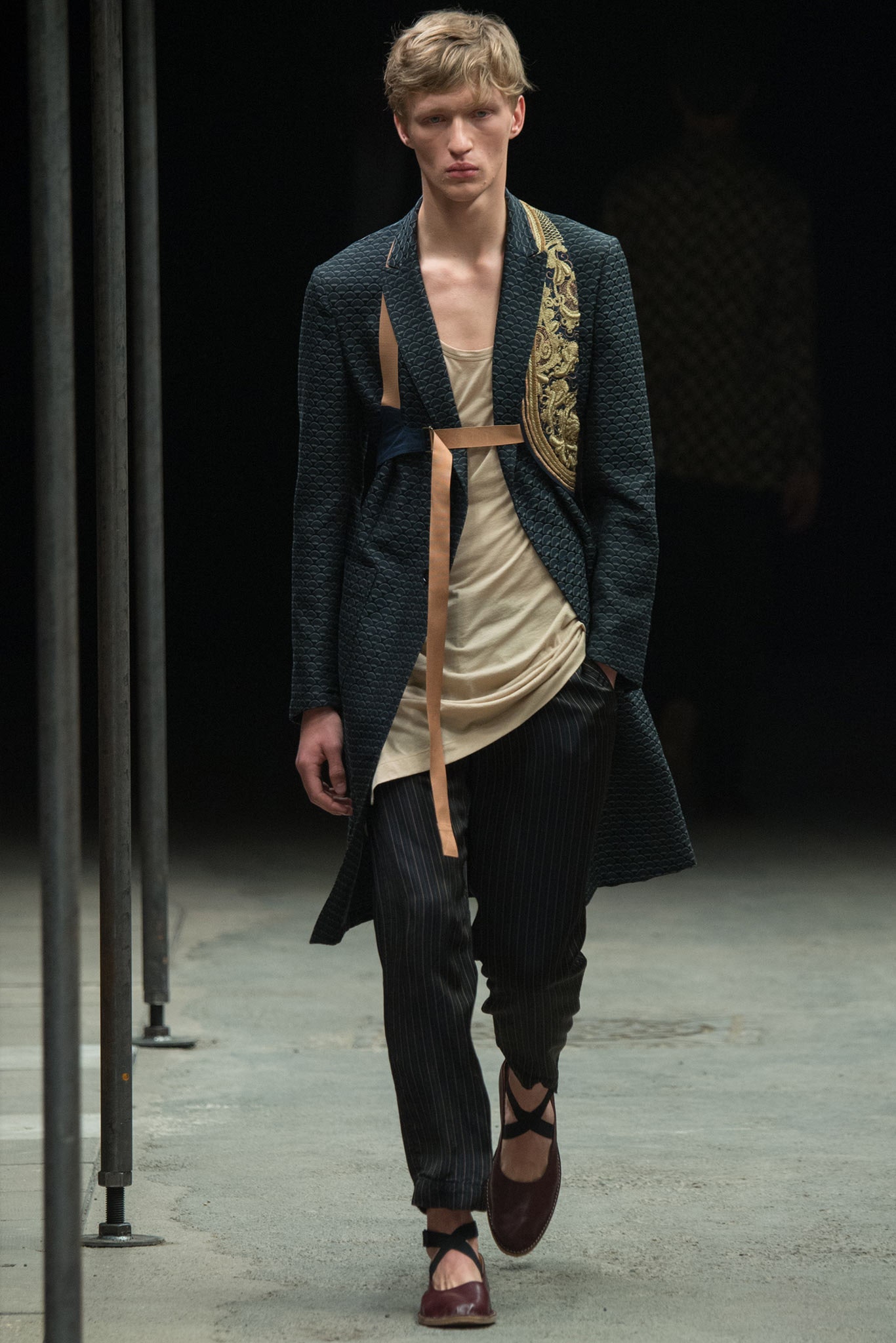 Dries Van Noten S/S 15 Menswear Look 12