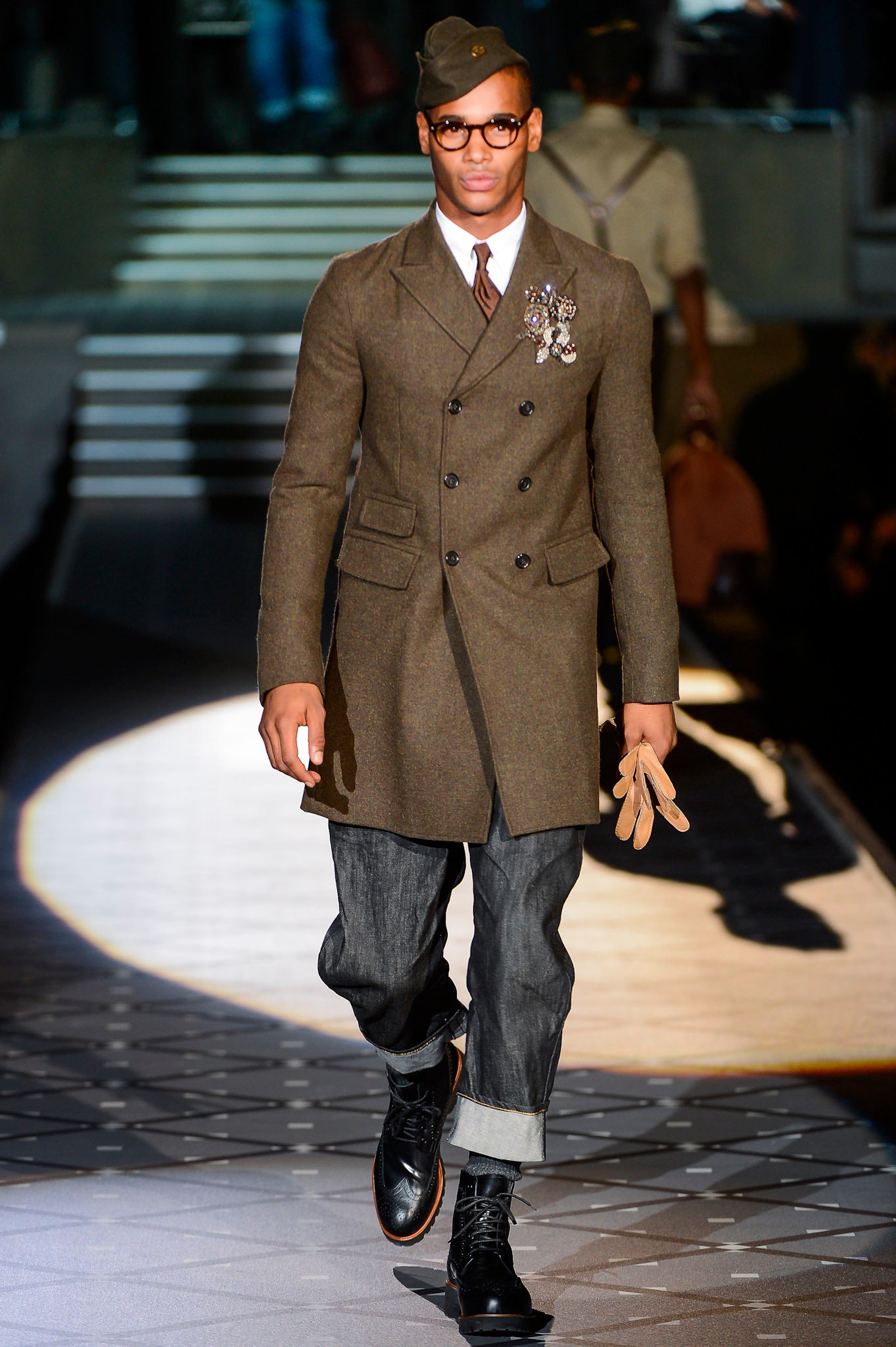 Dsquared2 F/W 13 Menswear Look 3