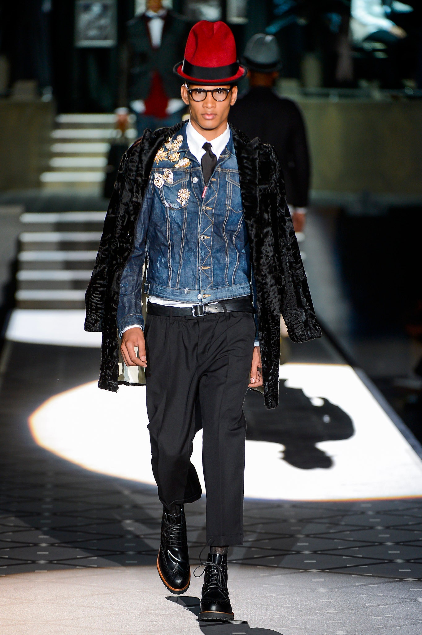 Dsquared2 F/W 13 Menswear Look 16
