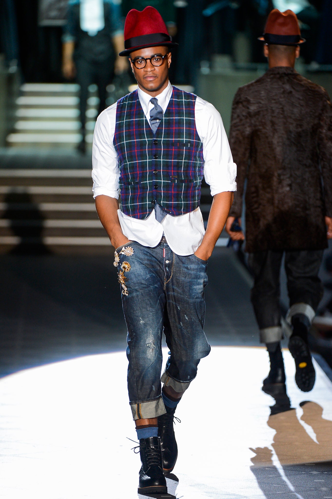 Dsquared2 F/W 13 Menswear Look 24