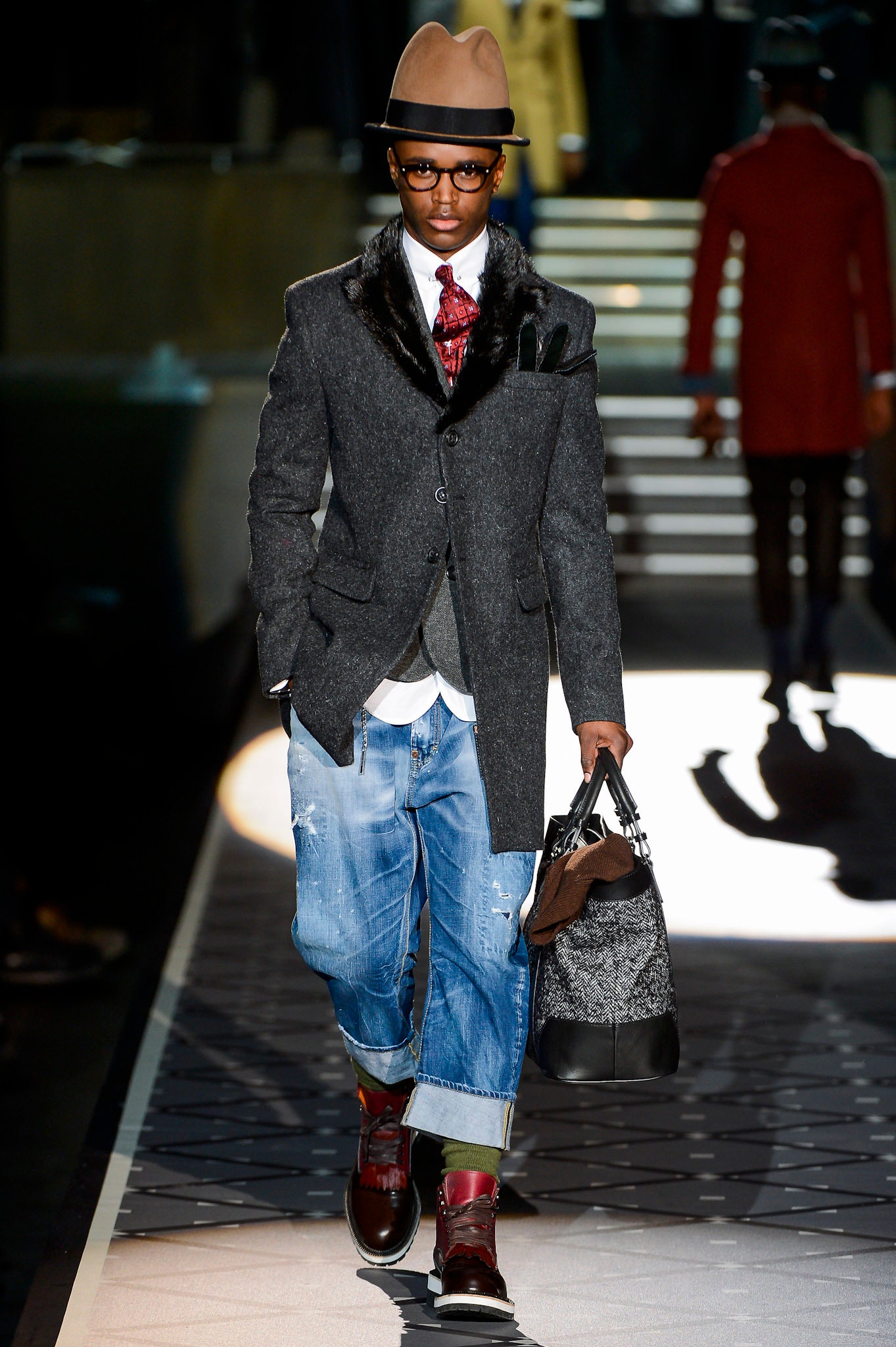 Dsquared2 F/W 13 Menswear Look 28