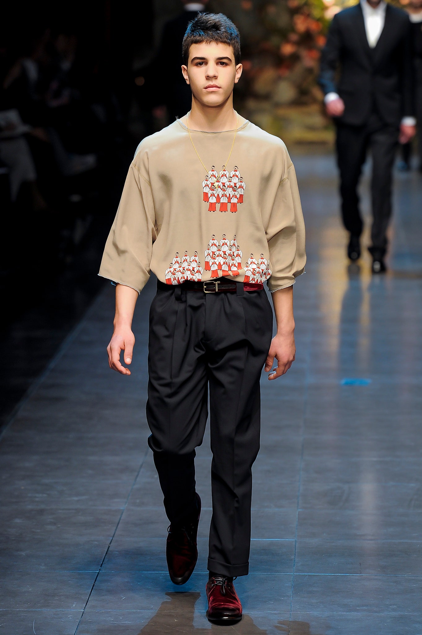 Dolce & Gabbana F/W 13 Menswear Look 12