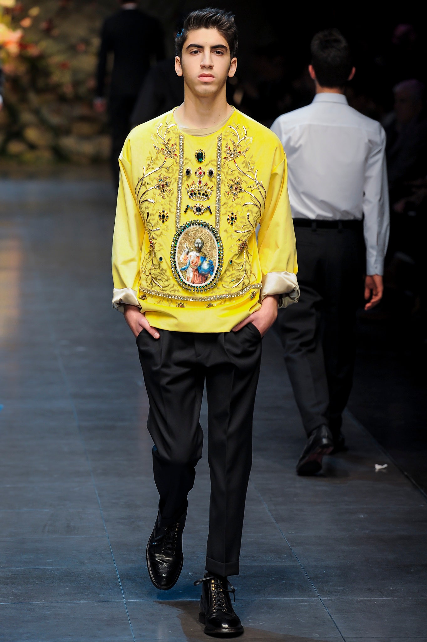 Dolce & Gabbana F/W 13 Menswear Look 17