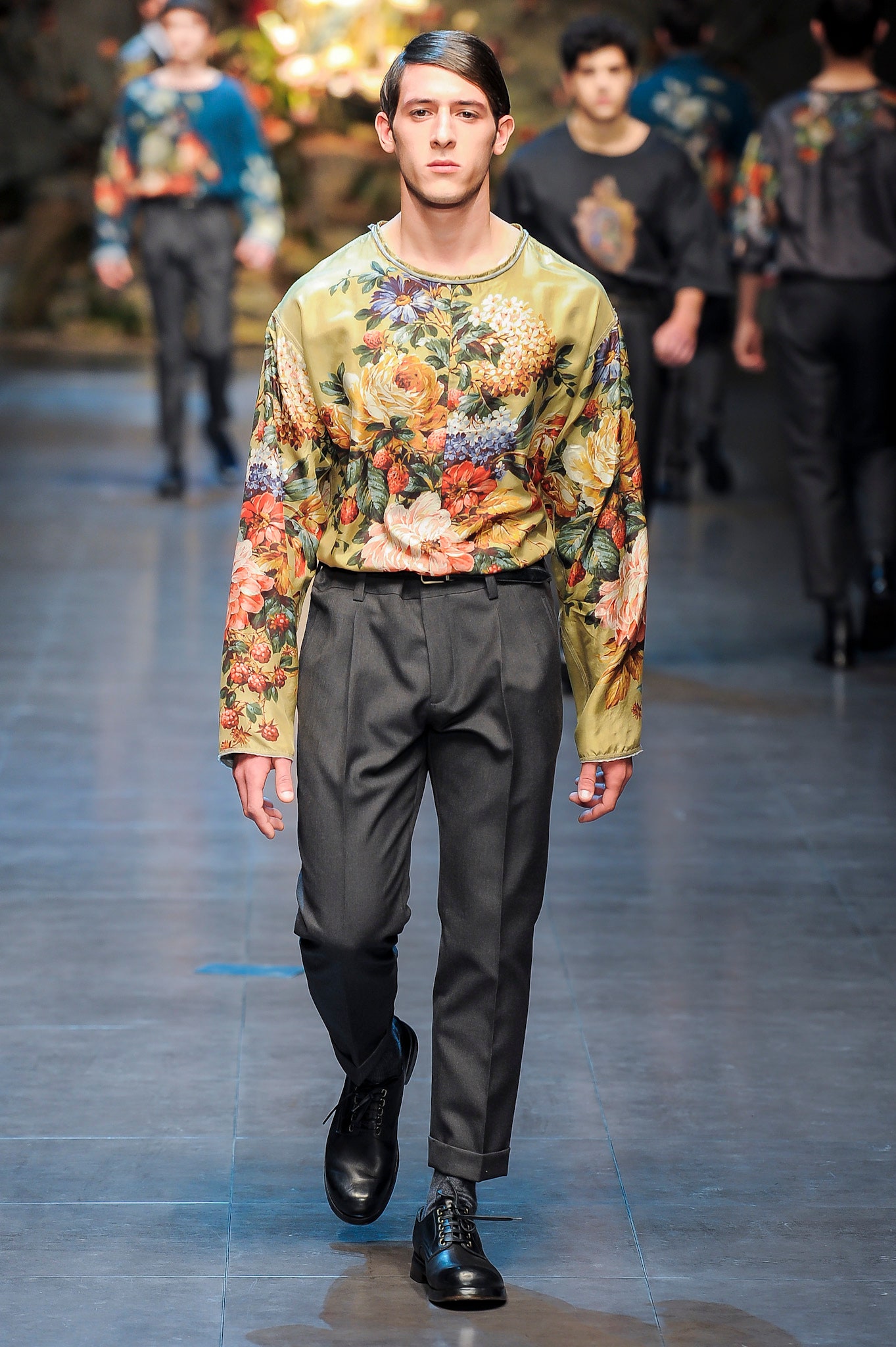 Dolce & Gabbana F/W 13 Menswear Look 49