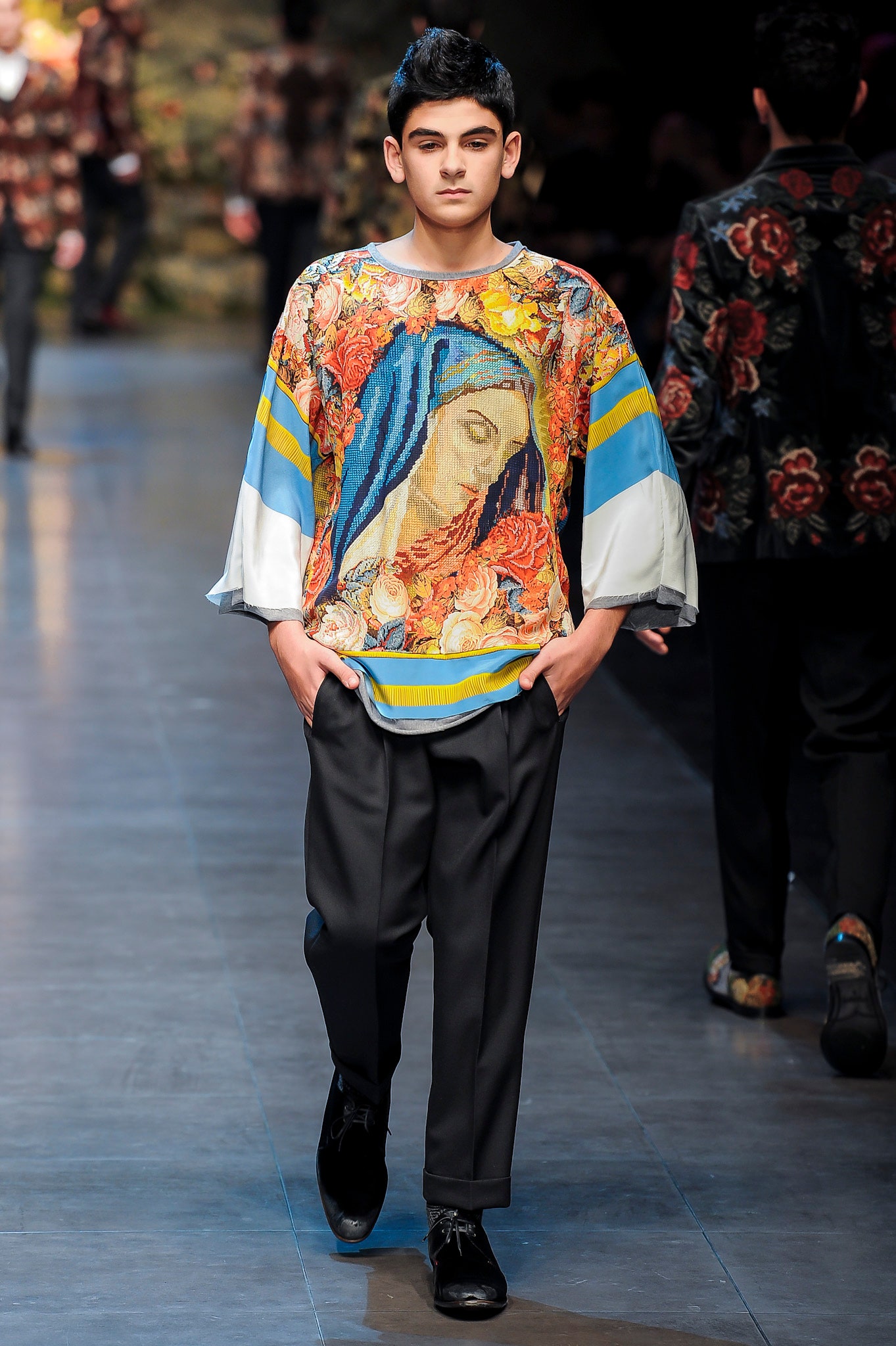 Dolce & Gabbana F/W 13 Menswear Look 83