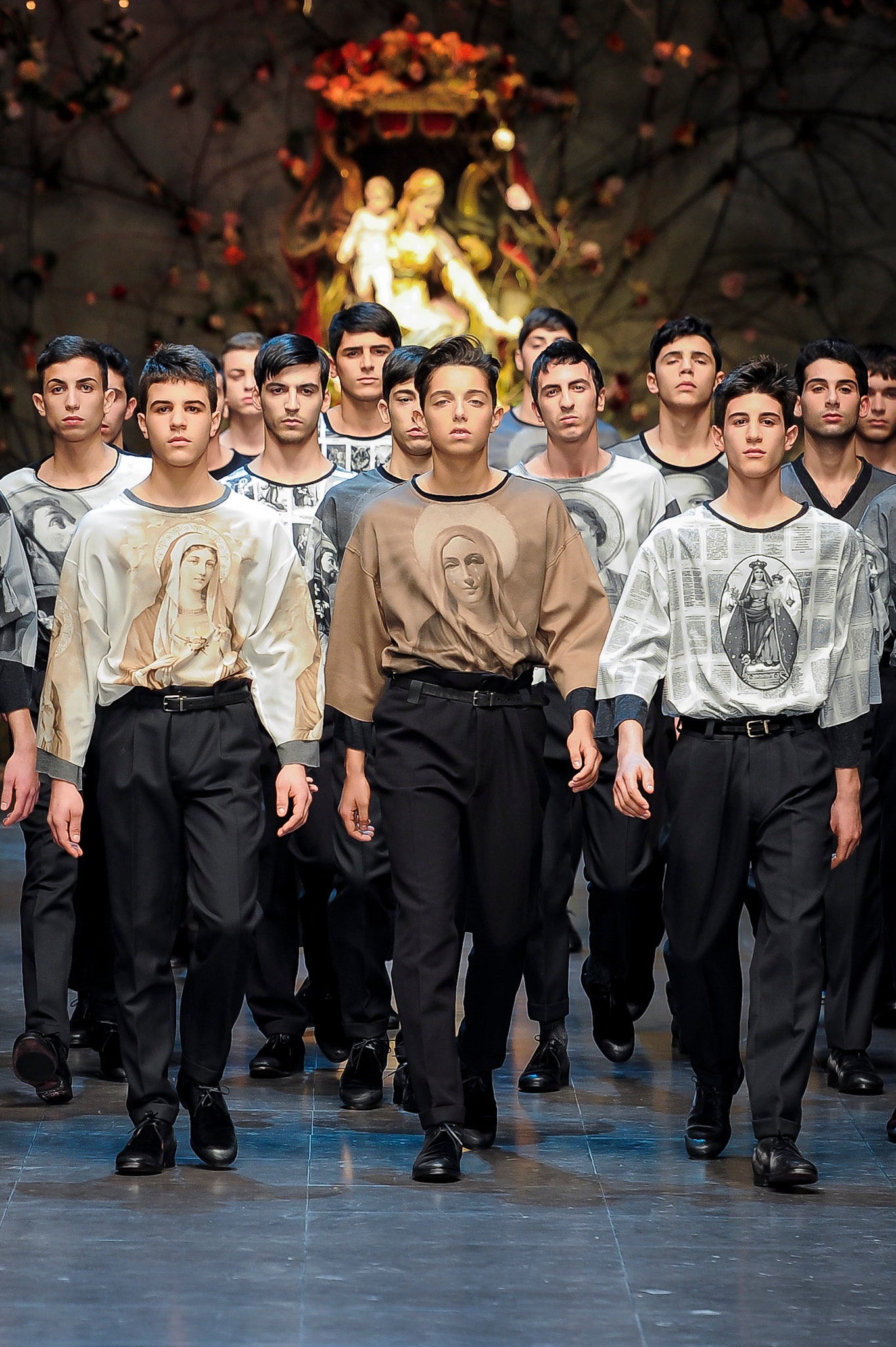 Dolce & Gabbana F/W 13 Menswear Look 88