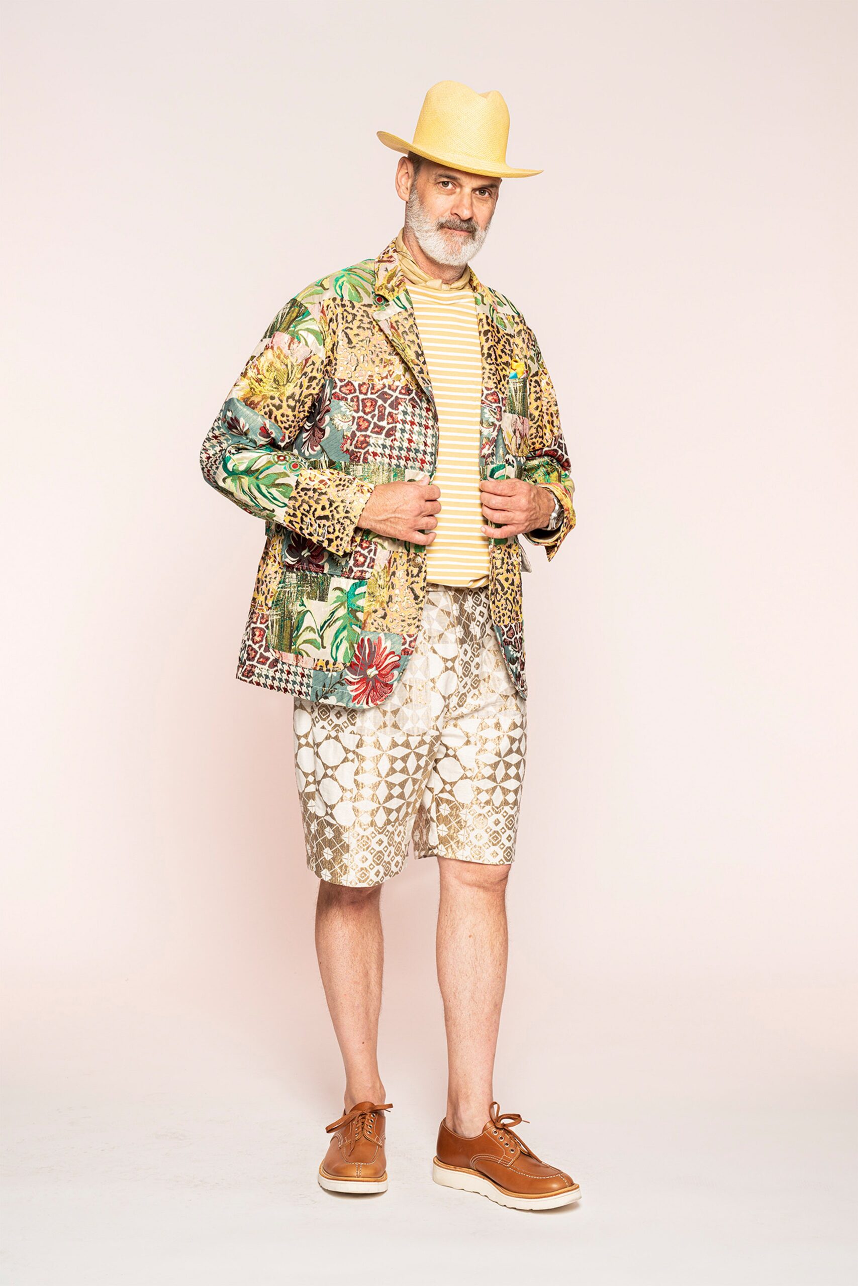 Engineered Garments S/S 22 Menswear Look 1