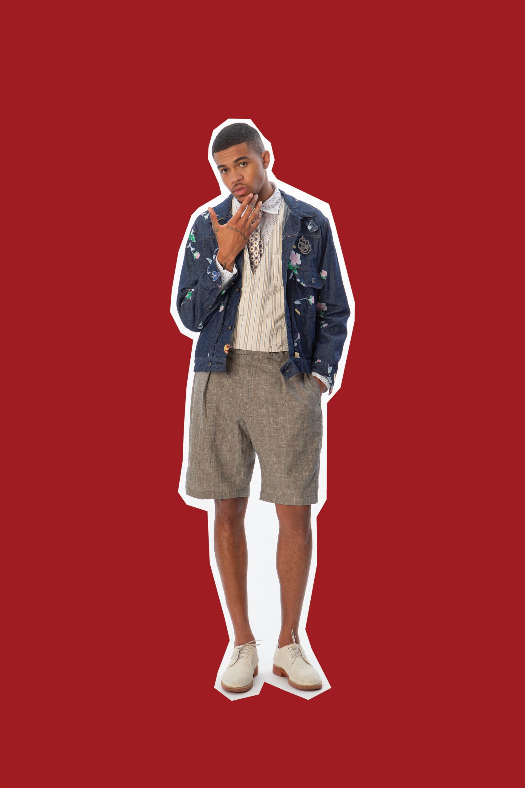 Engineered Garments S/S 20 Menswear Look 1