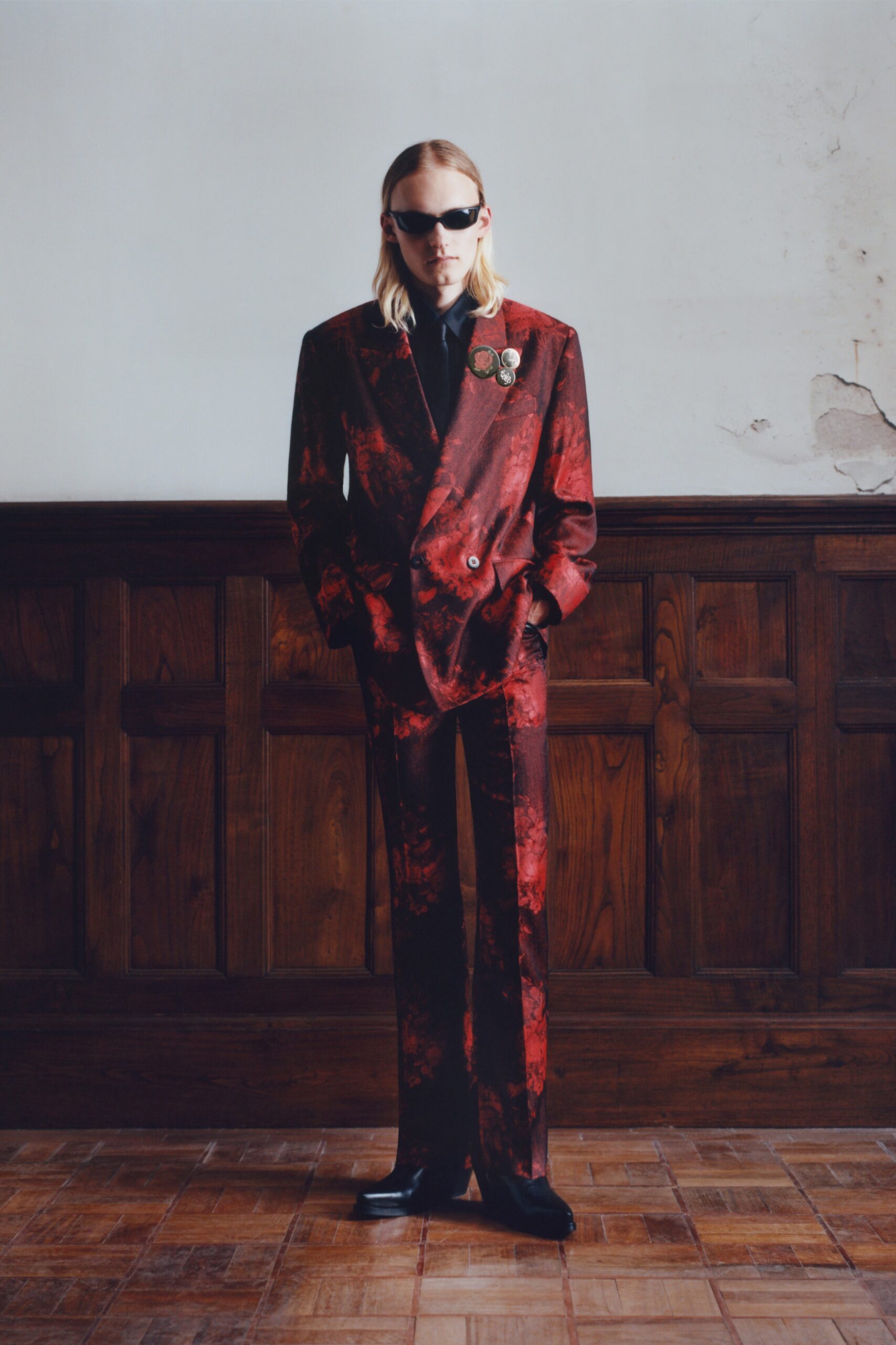 Ernest W. Baker S/S 22 Menswear Look 1