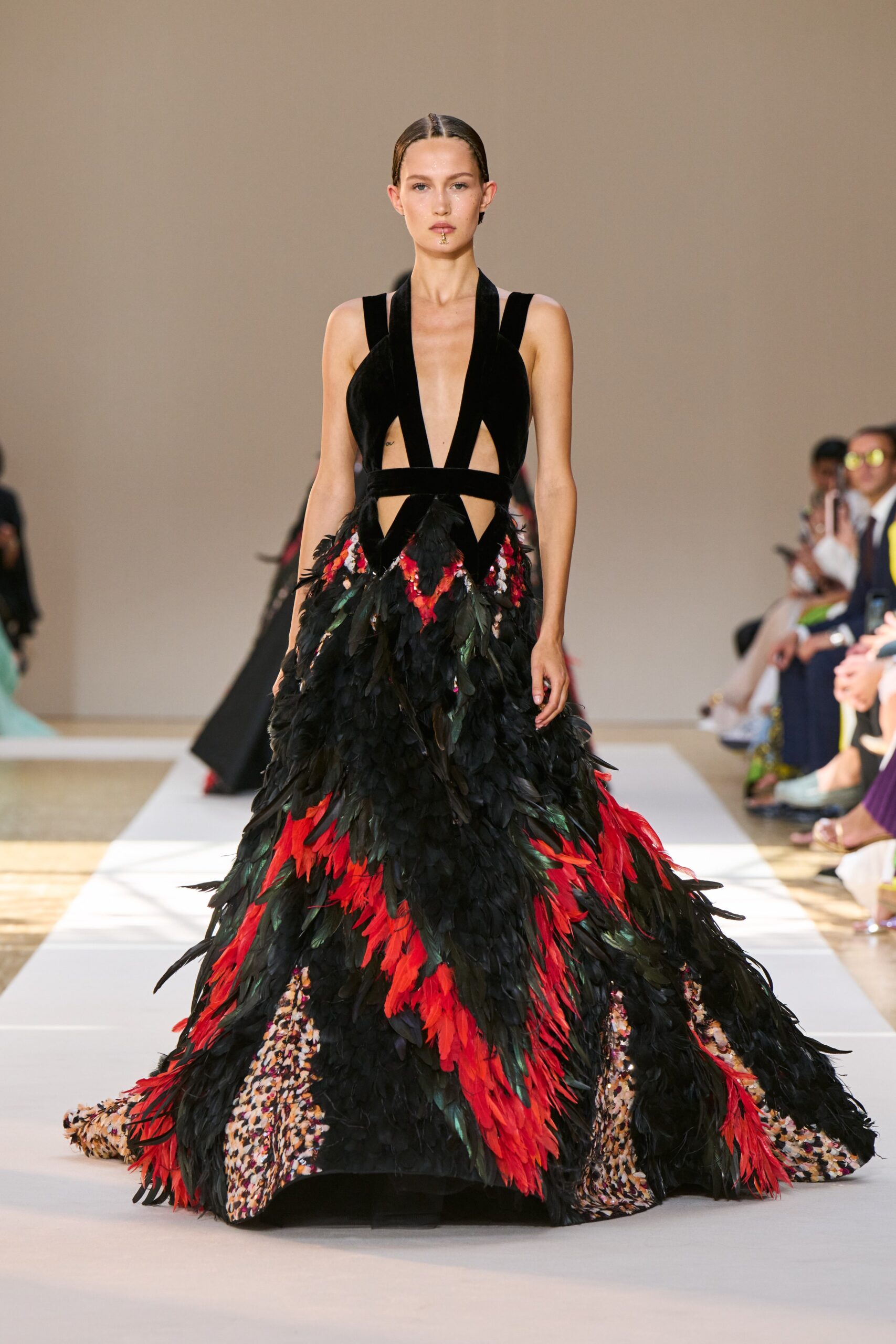 Elie Saab F/W 22 Couture Look 1
