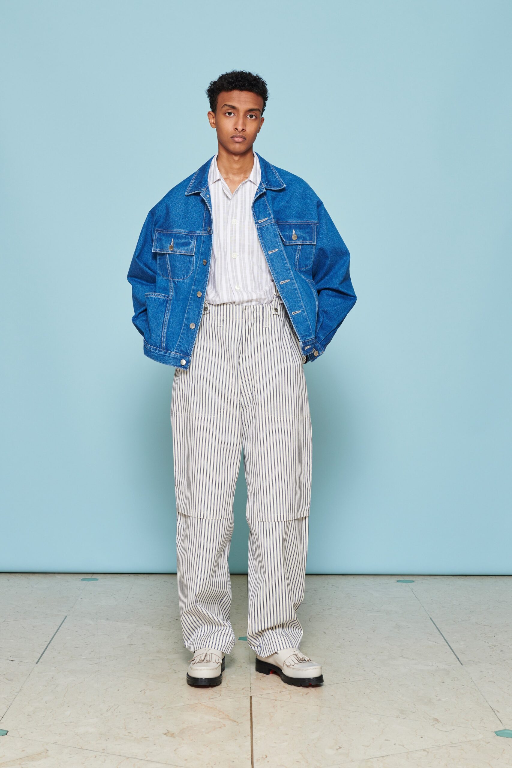 E. Tautz S/S 19 Menswear Look 14