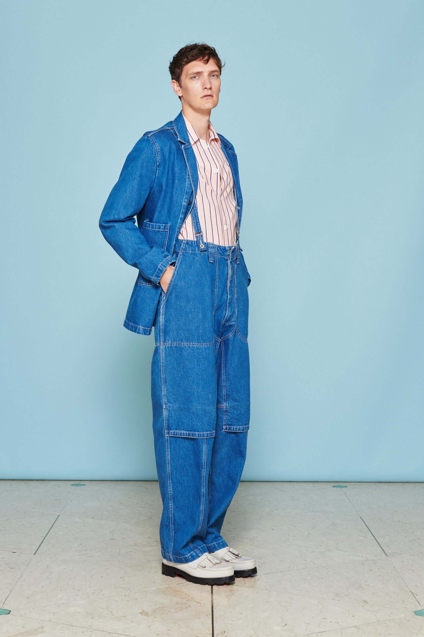 E. Tautz S/S 19 Menswear Look 15