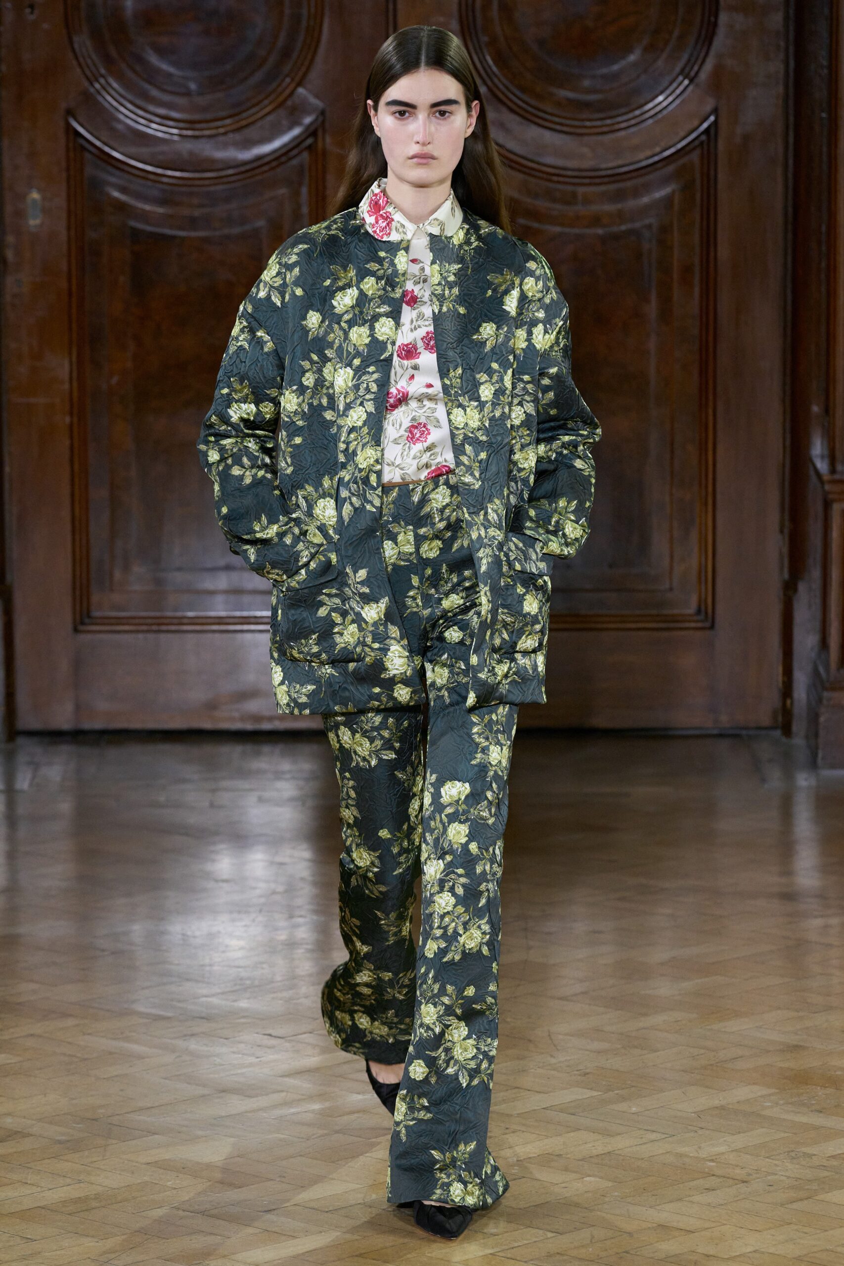 Emilia Wickstead F/W 23 Look 18
