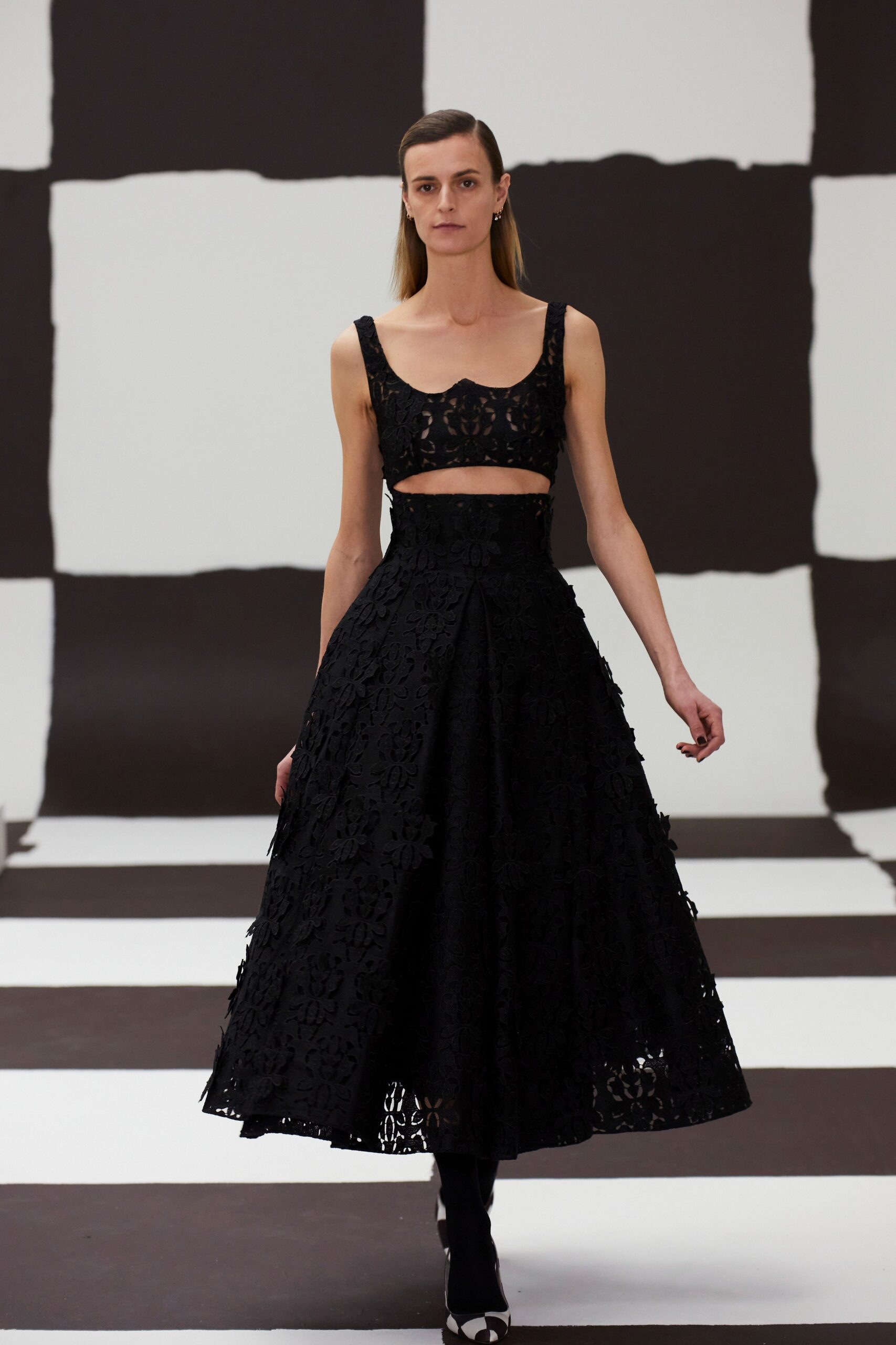 Emilia Wickstead F/W 22 Look 24