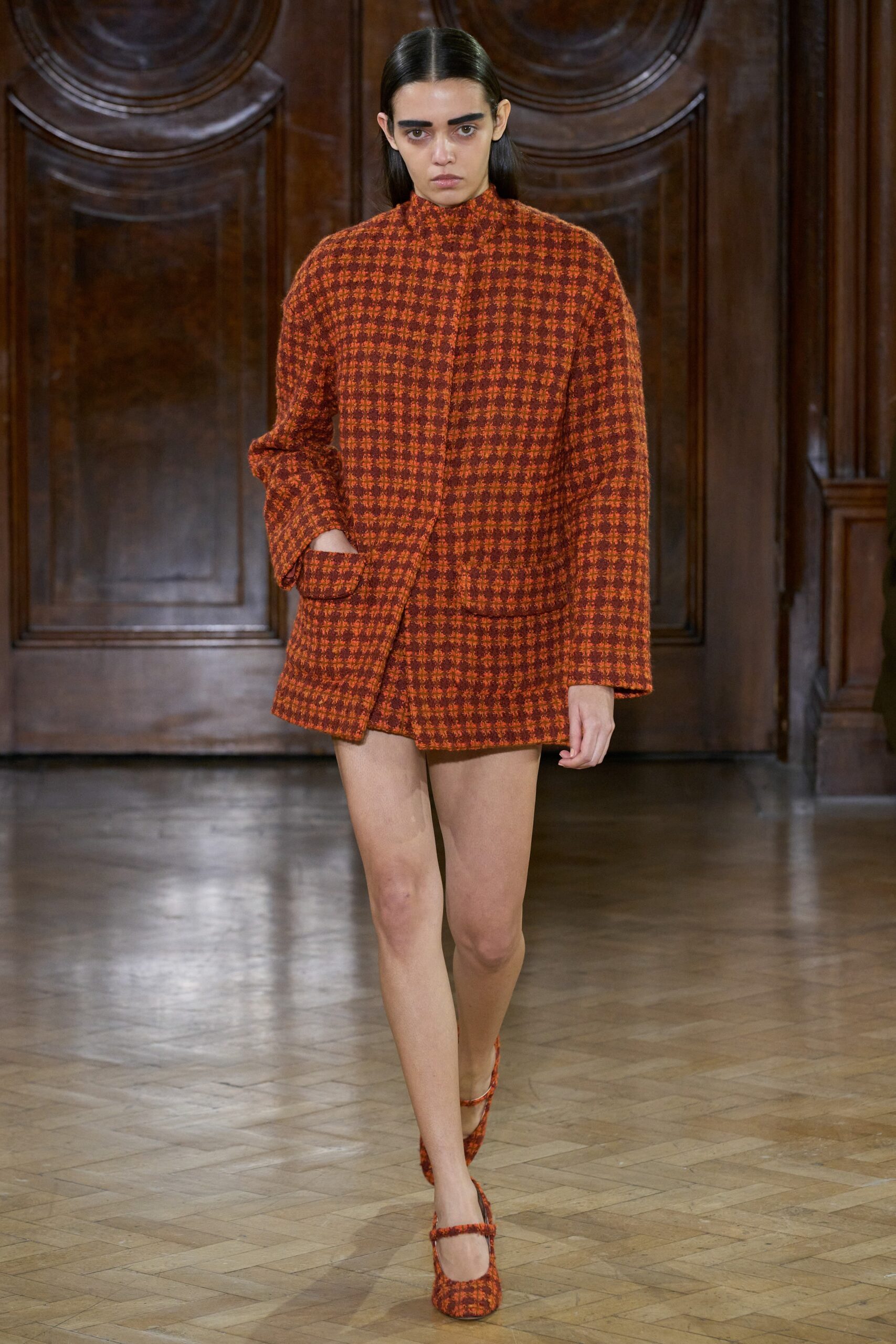 Emilia Wickstead F/W 23 Look 24