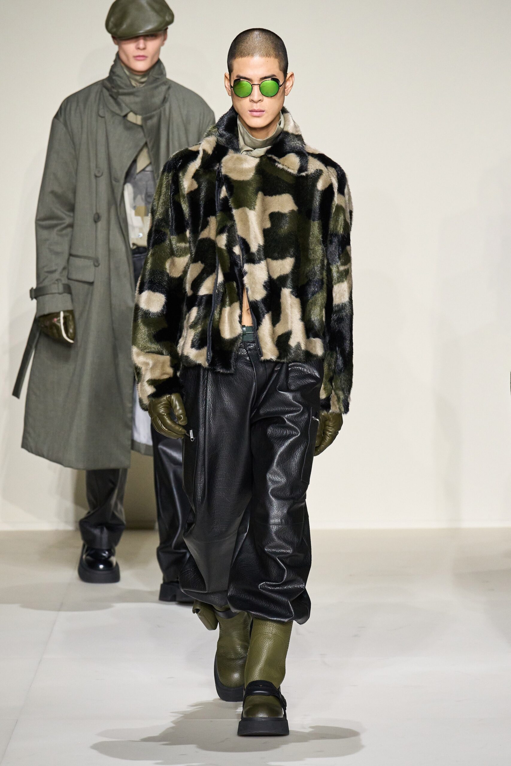 Emporio Armani F/W 23 Menswear Look 27