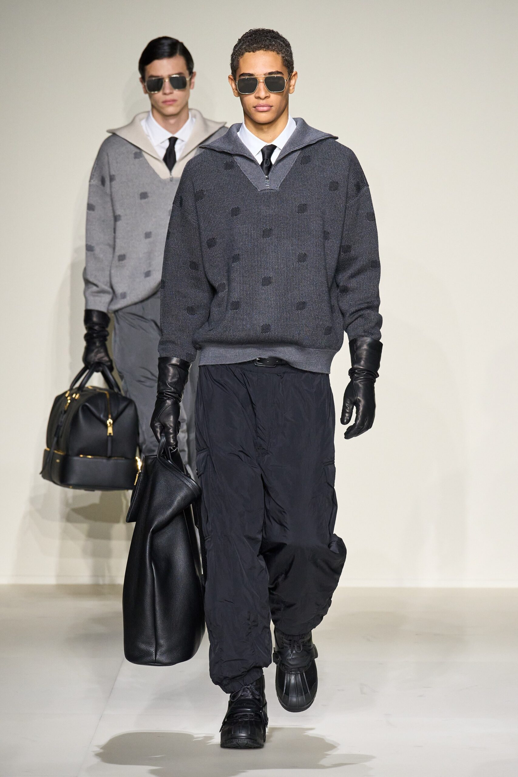 Emporio Armani F/W 23 Menswear Look 34