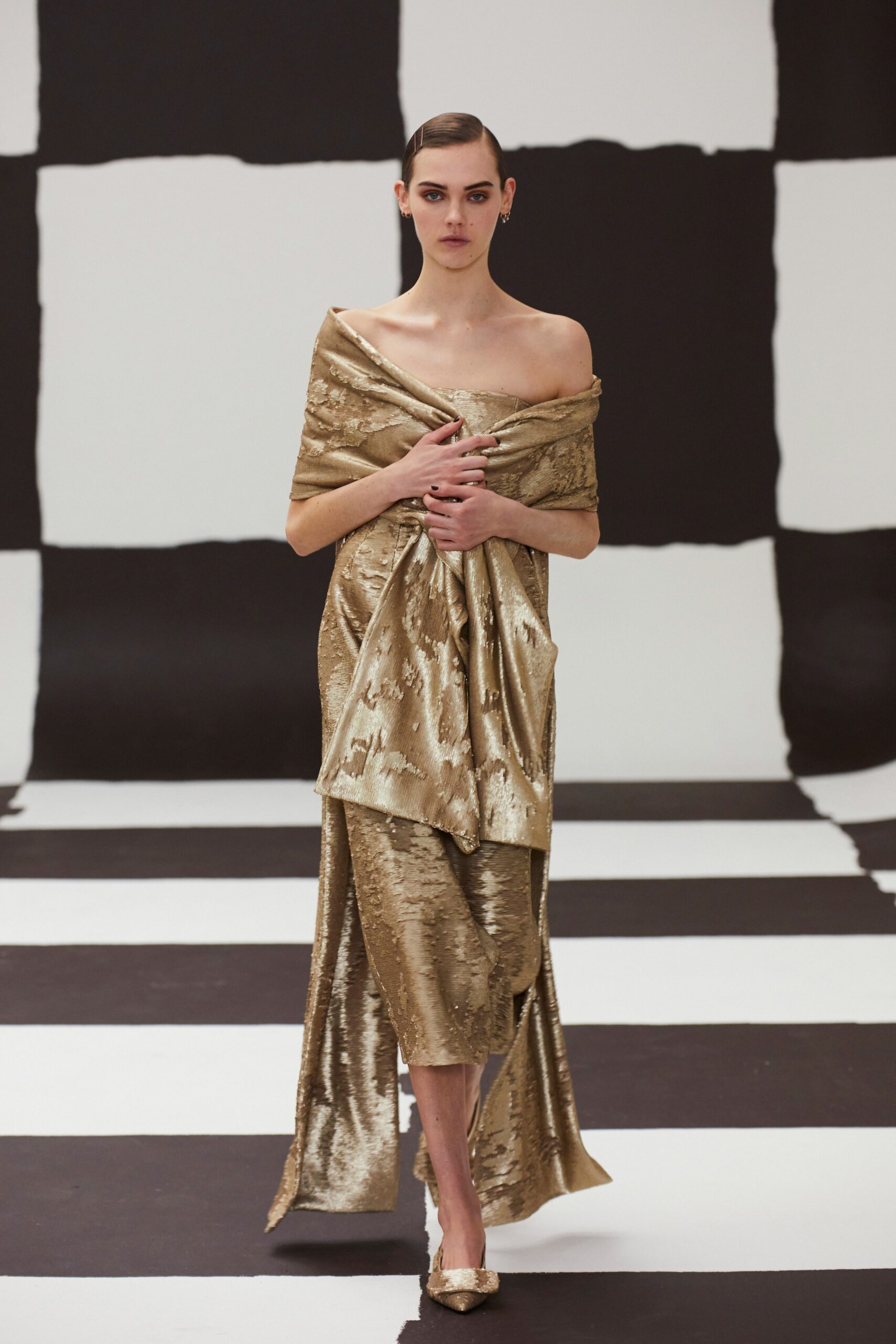 Emilia Wickstead F/W 22 Look 42