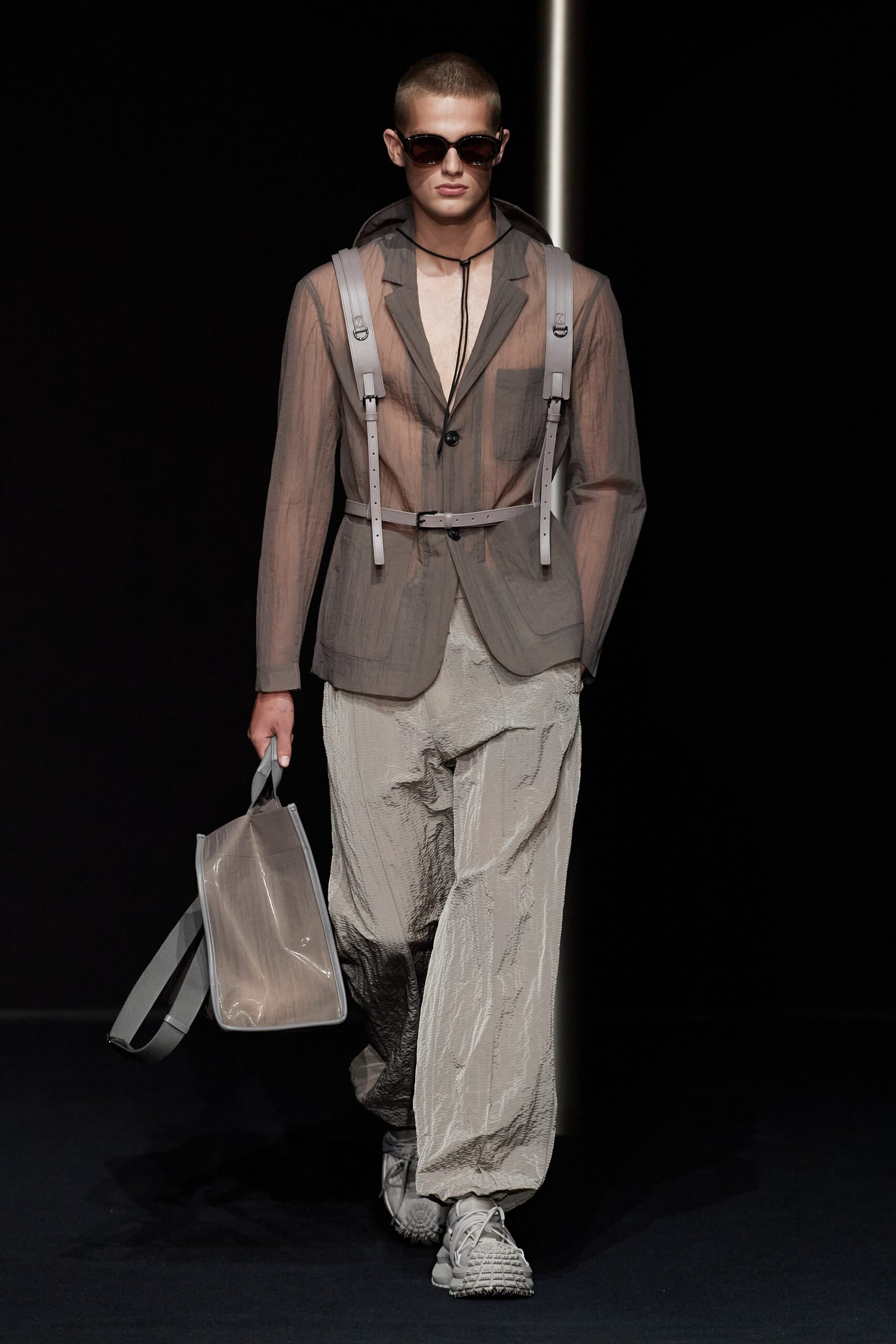 Emporio Armani S/S 24 Menswear Look 43