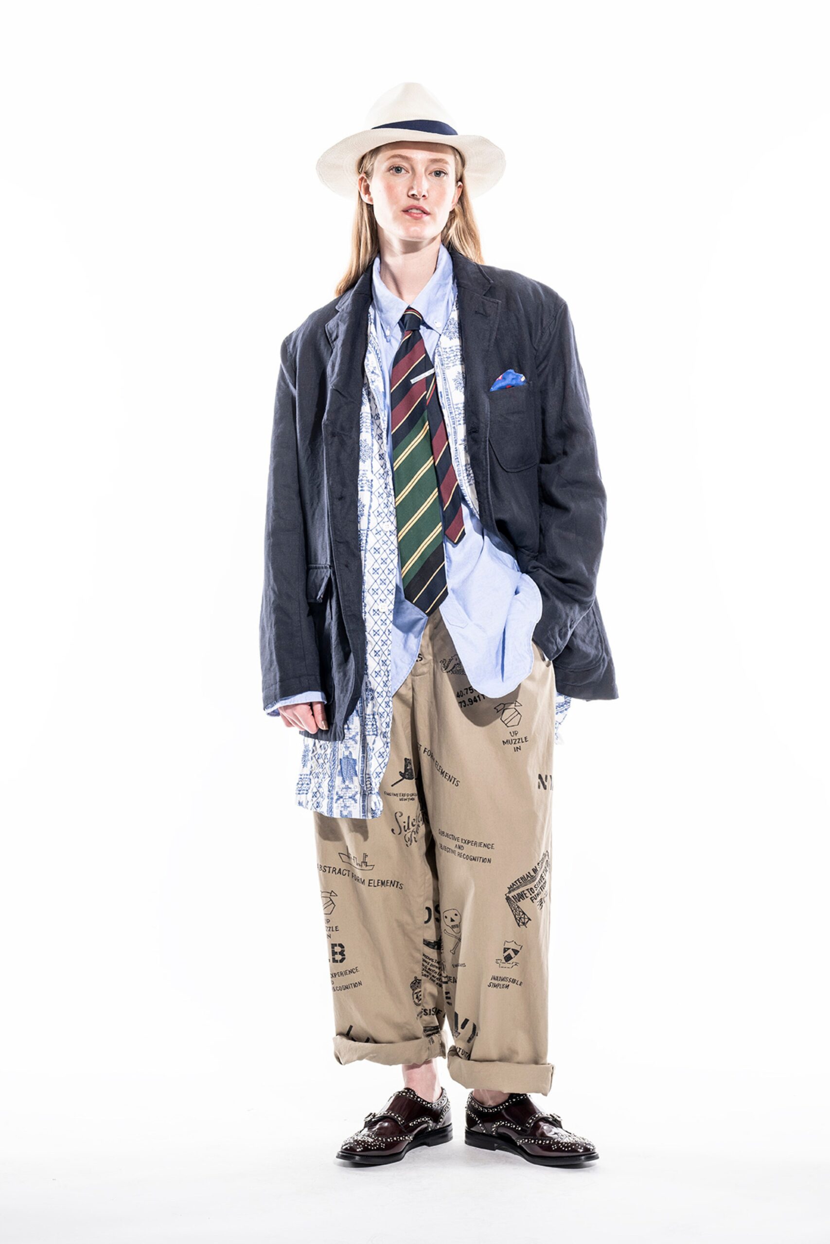 Engineered Garments S/S 24 Menswear Look 45