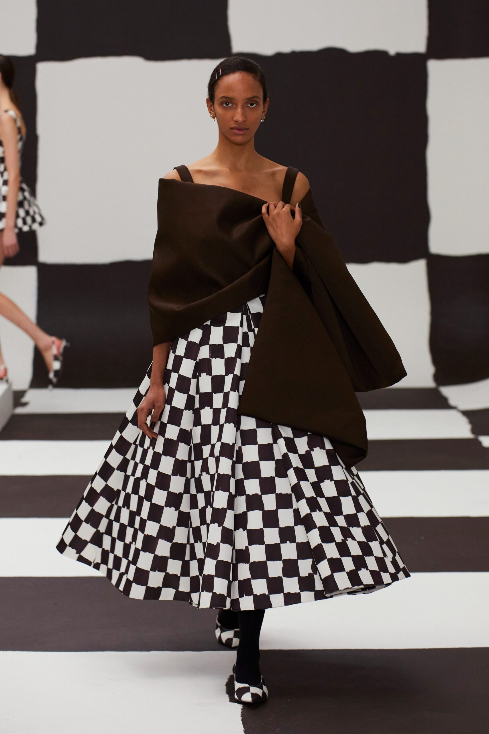 Emilia Wickstead F/W 22 Look 46