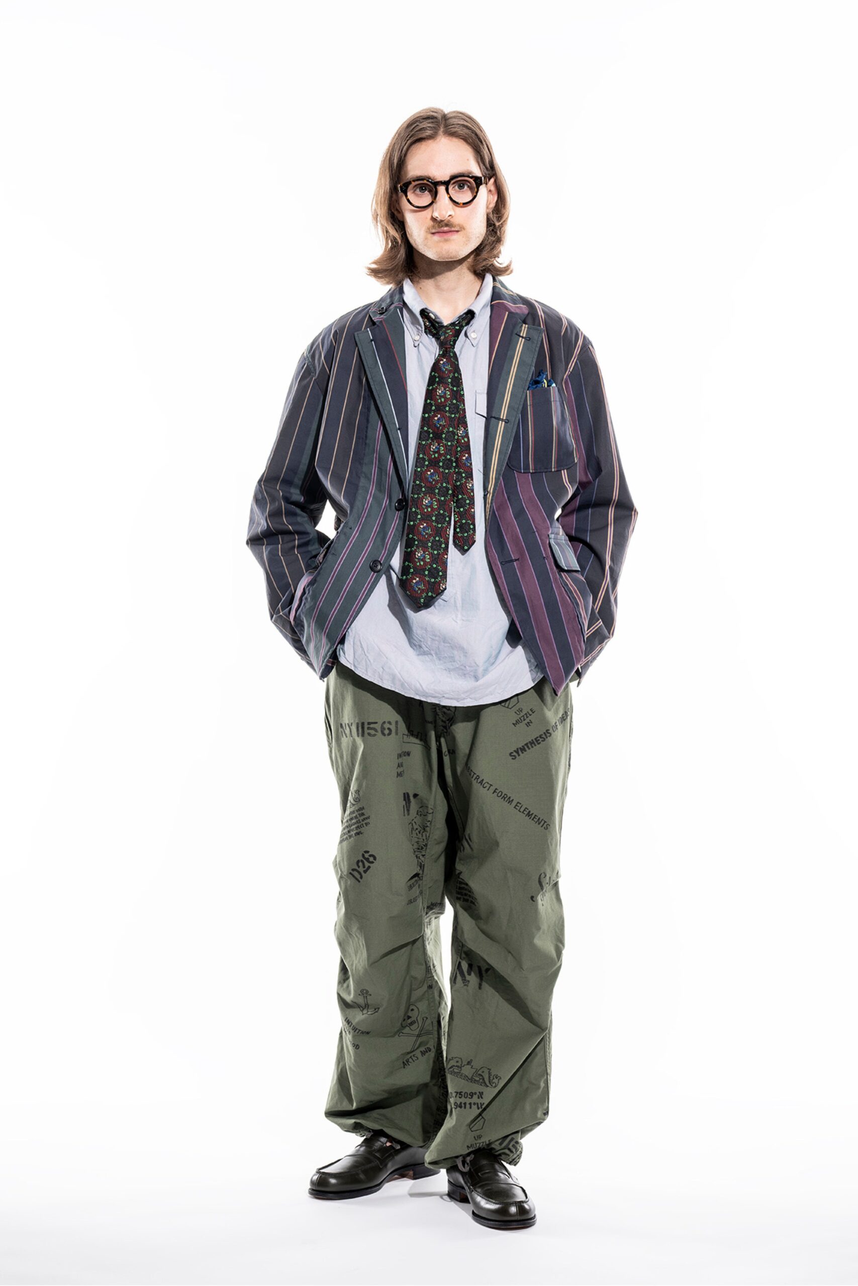 Engineered Garments S/S 24 Menswear Look 47