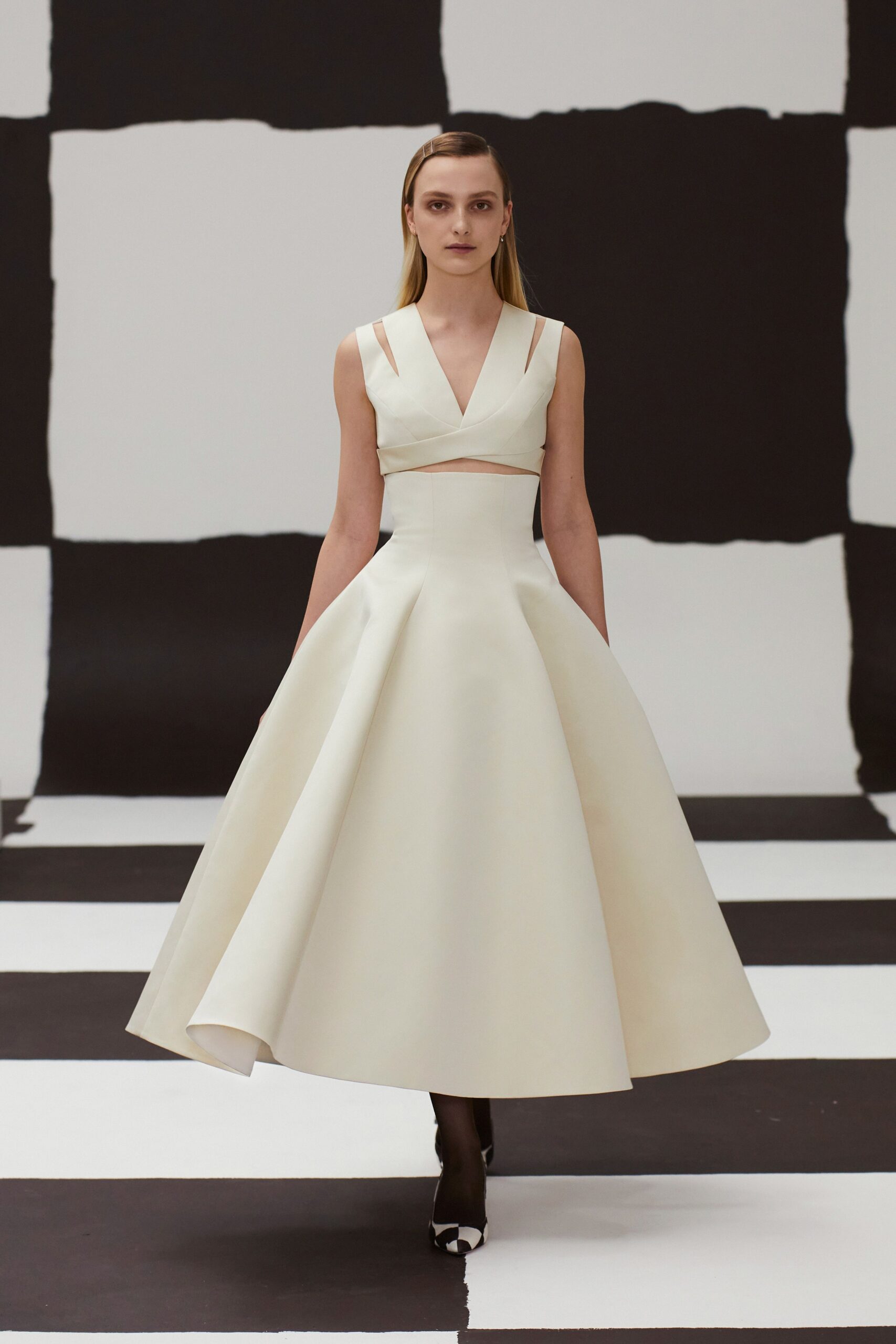 Emilia Wickstead F/W 22 Look 48