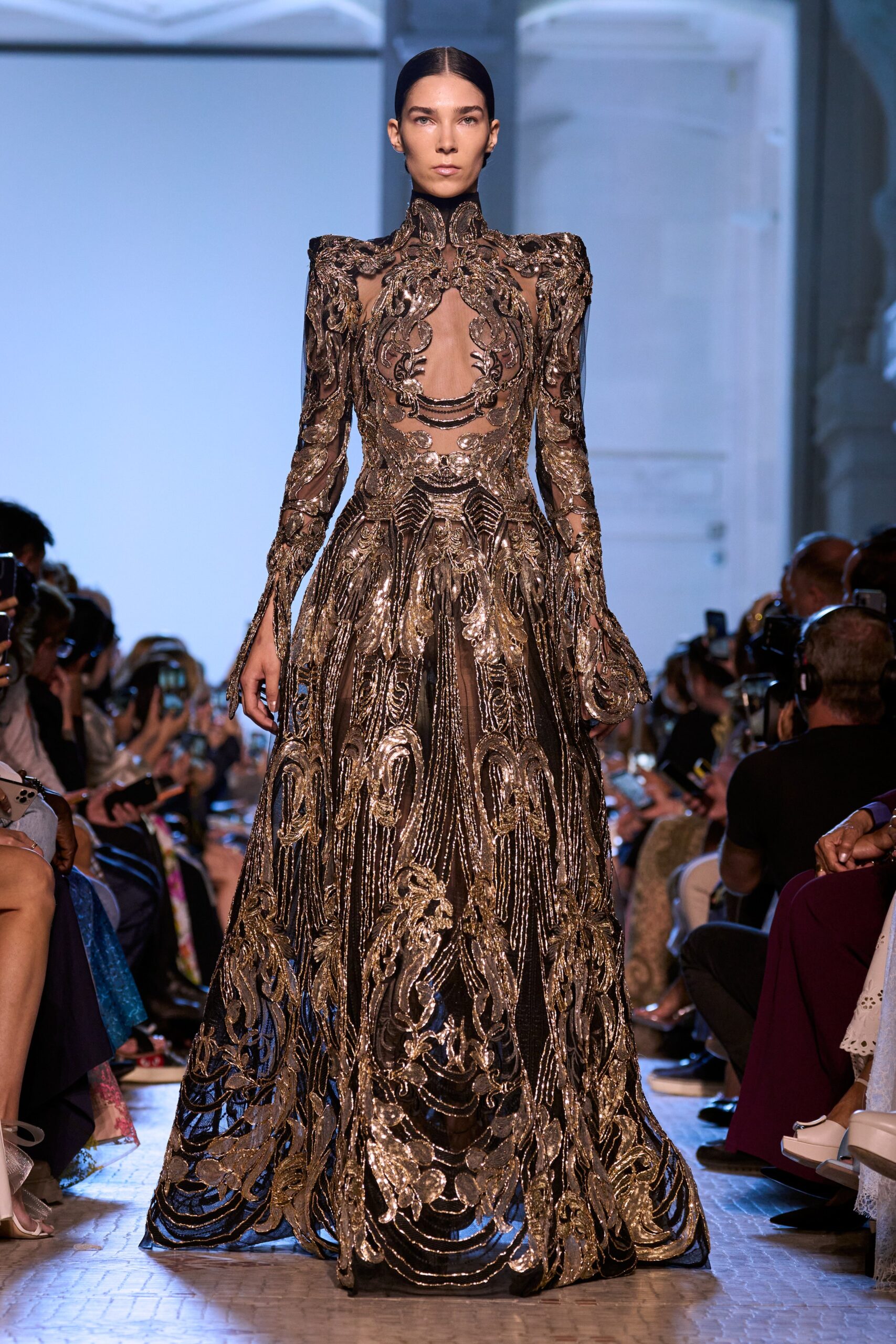 Elie Saab F/W 23 Couture Look 48