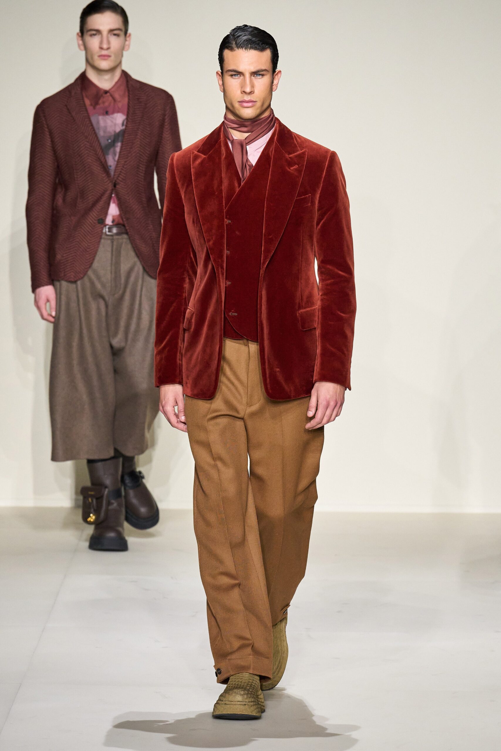 Emporio Armani F/W 23 Menswear Look 51